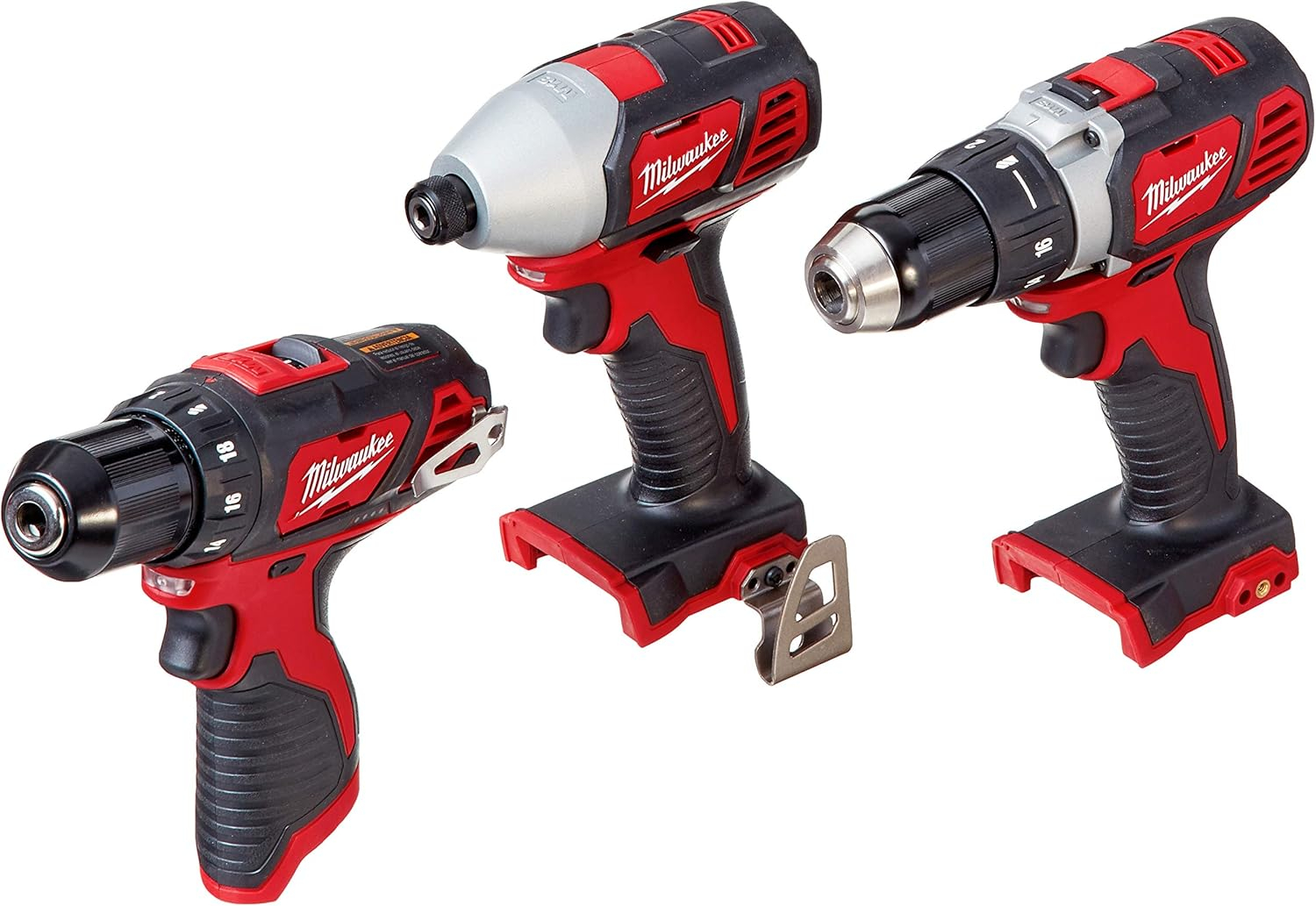 Milwaukee M18 18V Lithium-Ion Cordless Power Tool Set, 5 Pack
