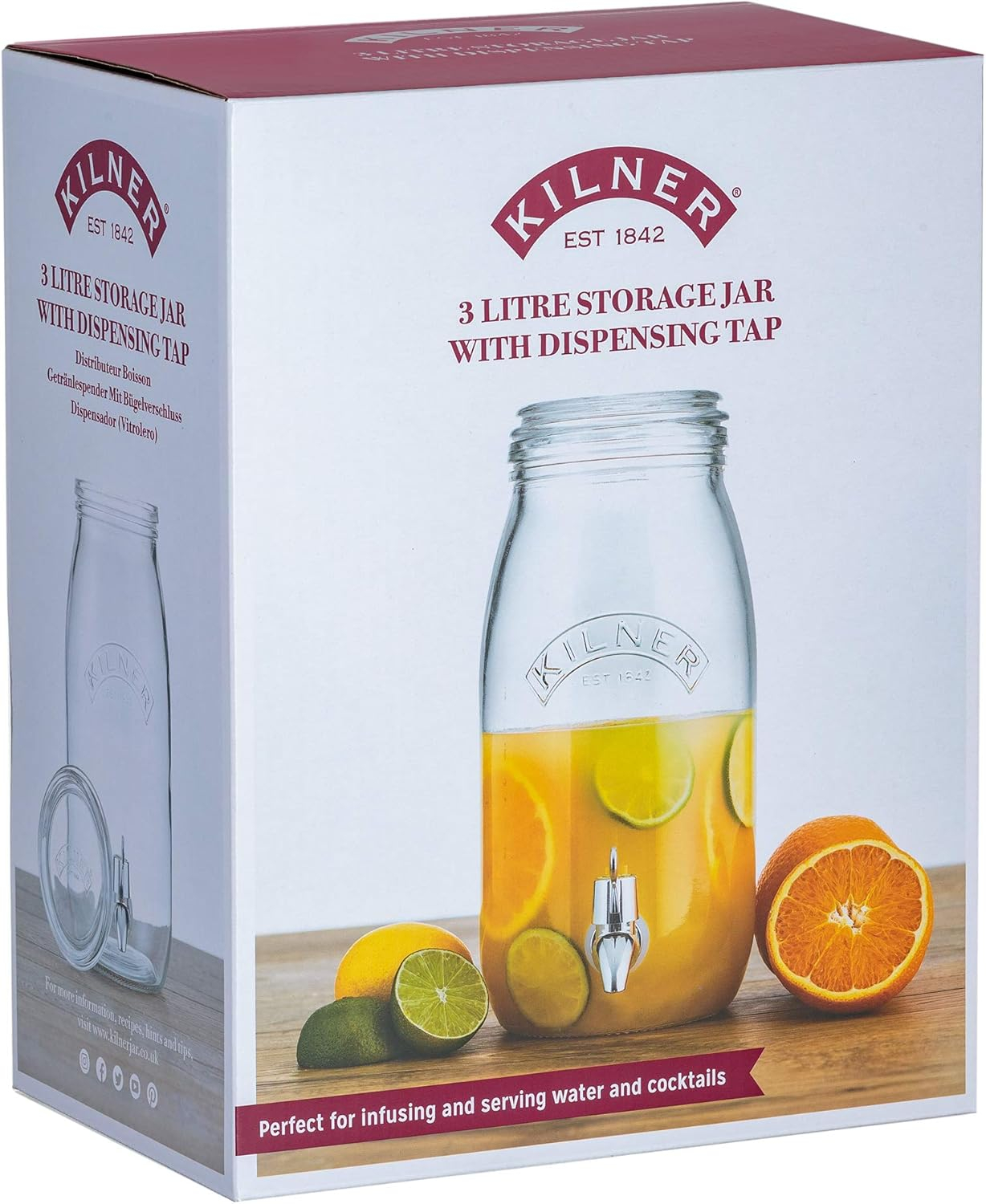 Kilner 3-Liter Drink Dispenser