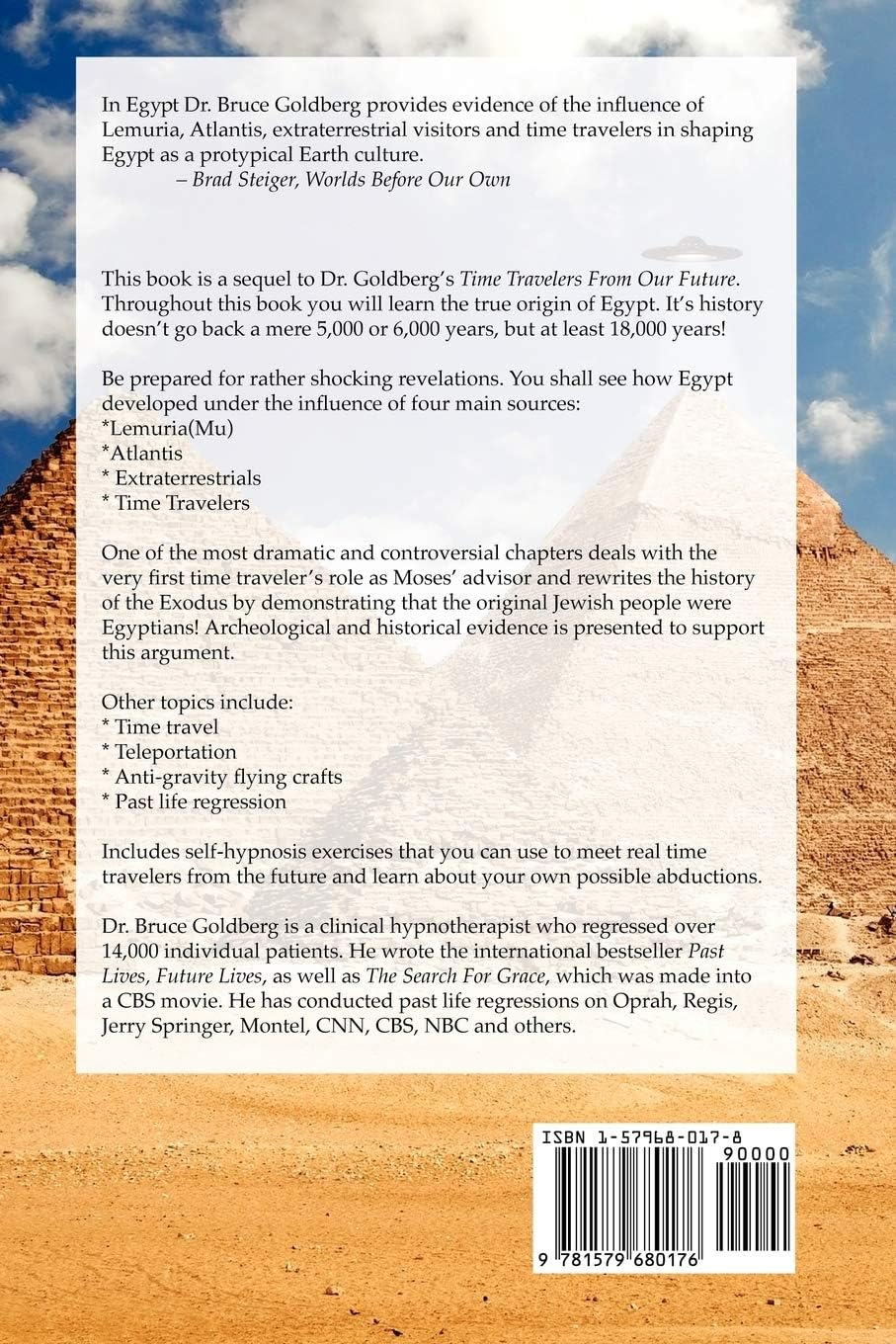 Egyptian Time Traveler Softcover Book on Ancient History