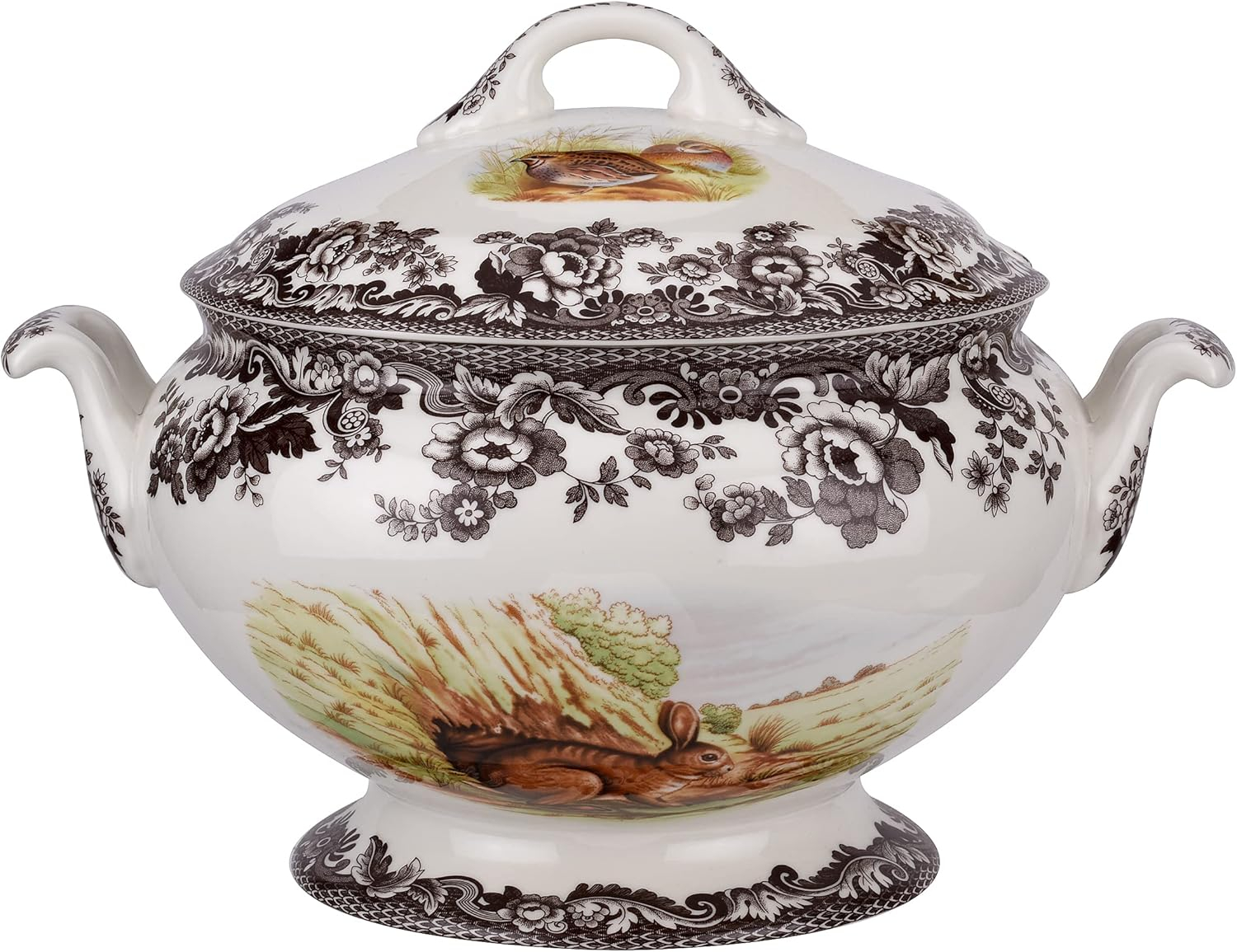 Spode Woodland 4.25 quart Covered Soup Tureen