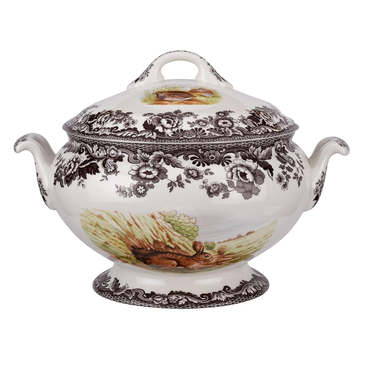 Spode Woodland 4.25 quart Covered Soup Tureen