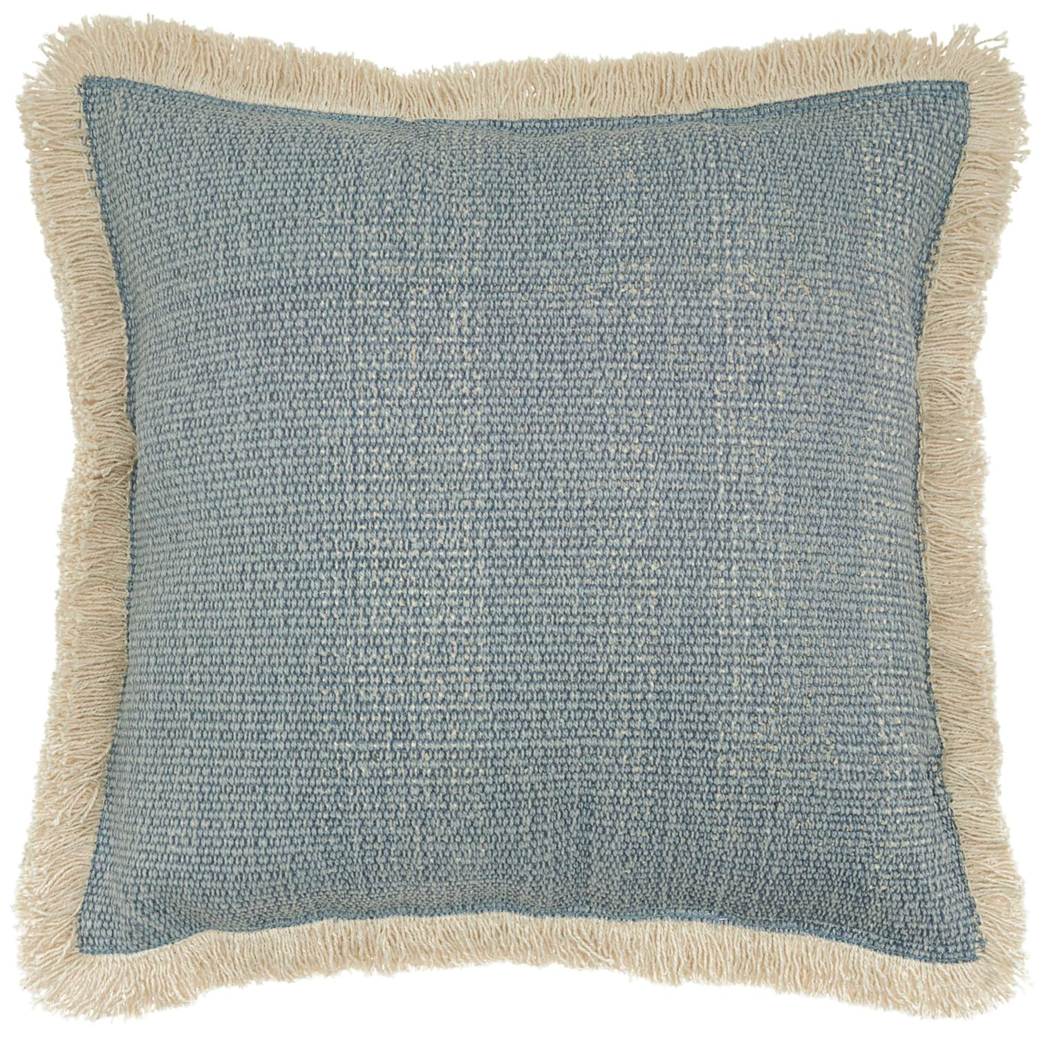 Nourison Life Styles Solid Ocean Decorative Throw Pillow , 18" x 18"