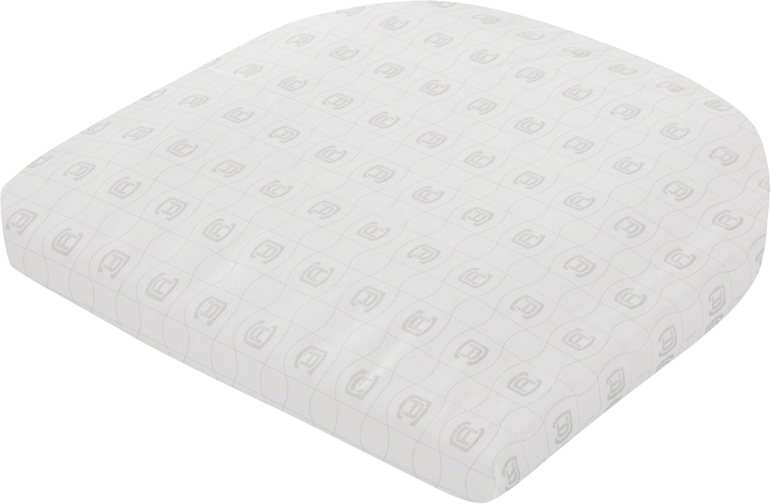 Classic Accessories Montlake FadeSafe Water-Resistant Contoured Patio Dining Seat Cushion, 18 x 18 x 2 inch, Heather Indigo