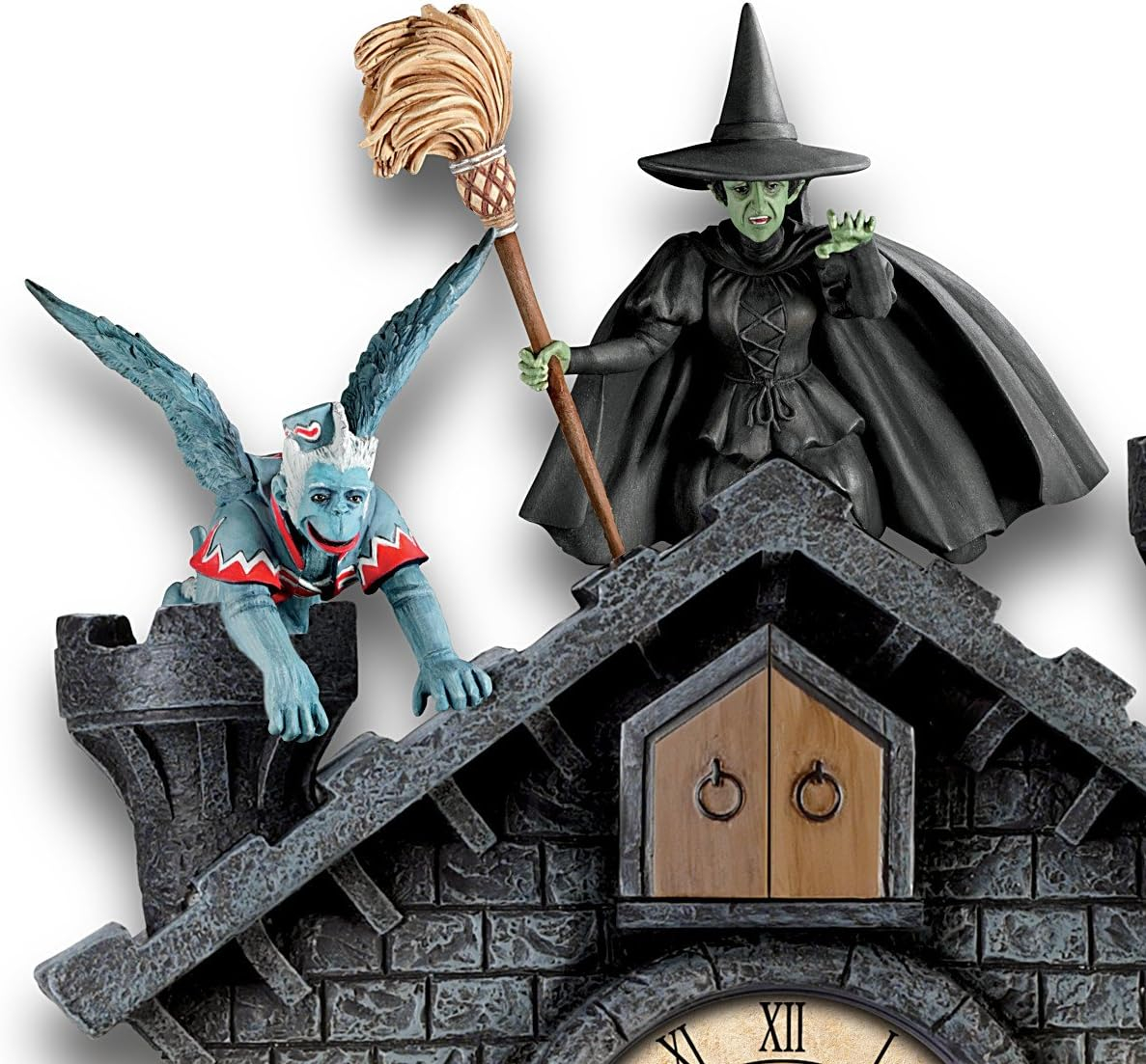 Bradford Exchange Wizard of Oz Wall Clock With Lights Motion & Sound LTD Edition