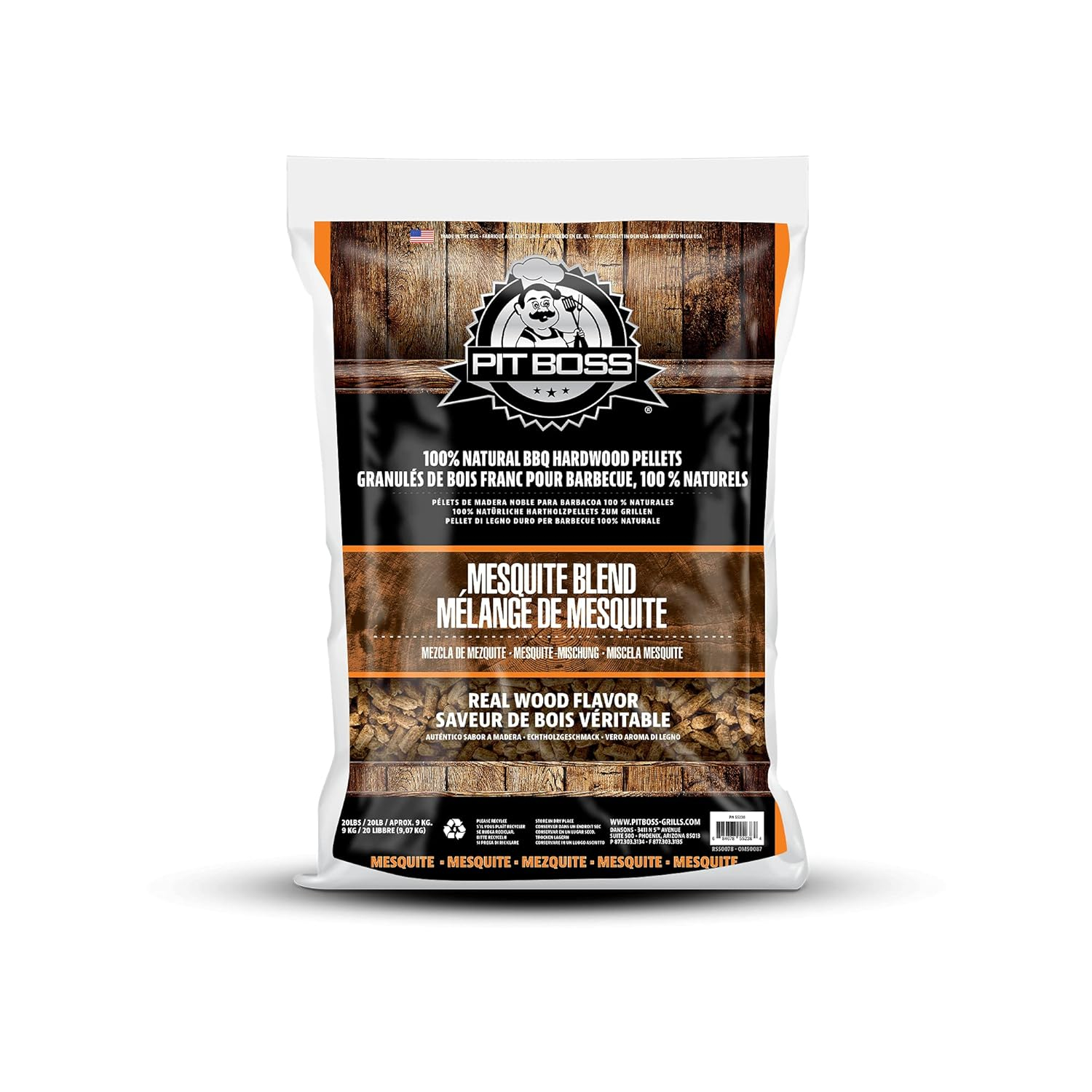 Pit Boss Mesquite Blend 20-lb Wood Pellets
