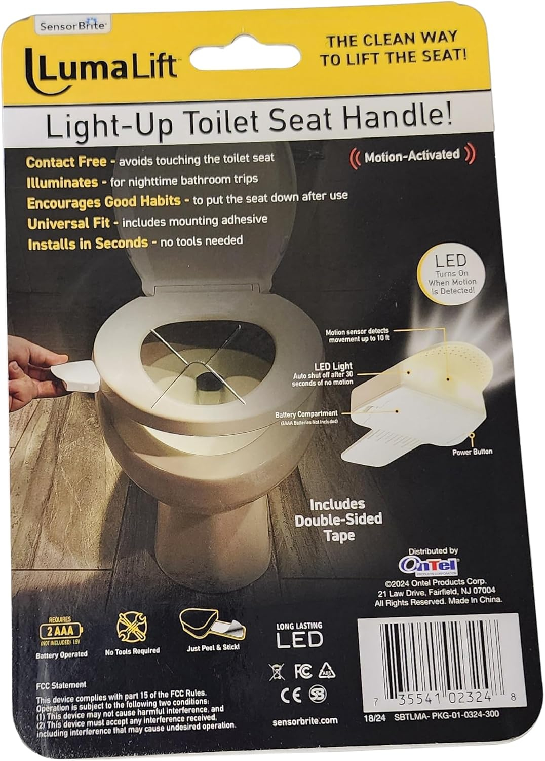 LED Toilet Seat Handle