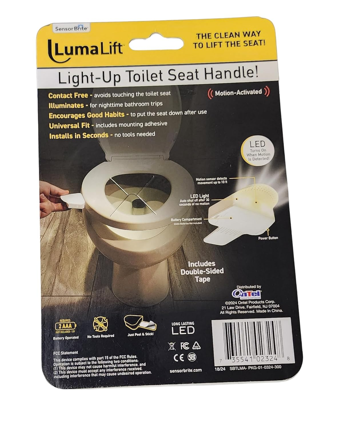 LED Toilet Seat Handle