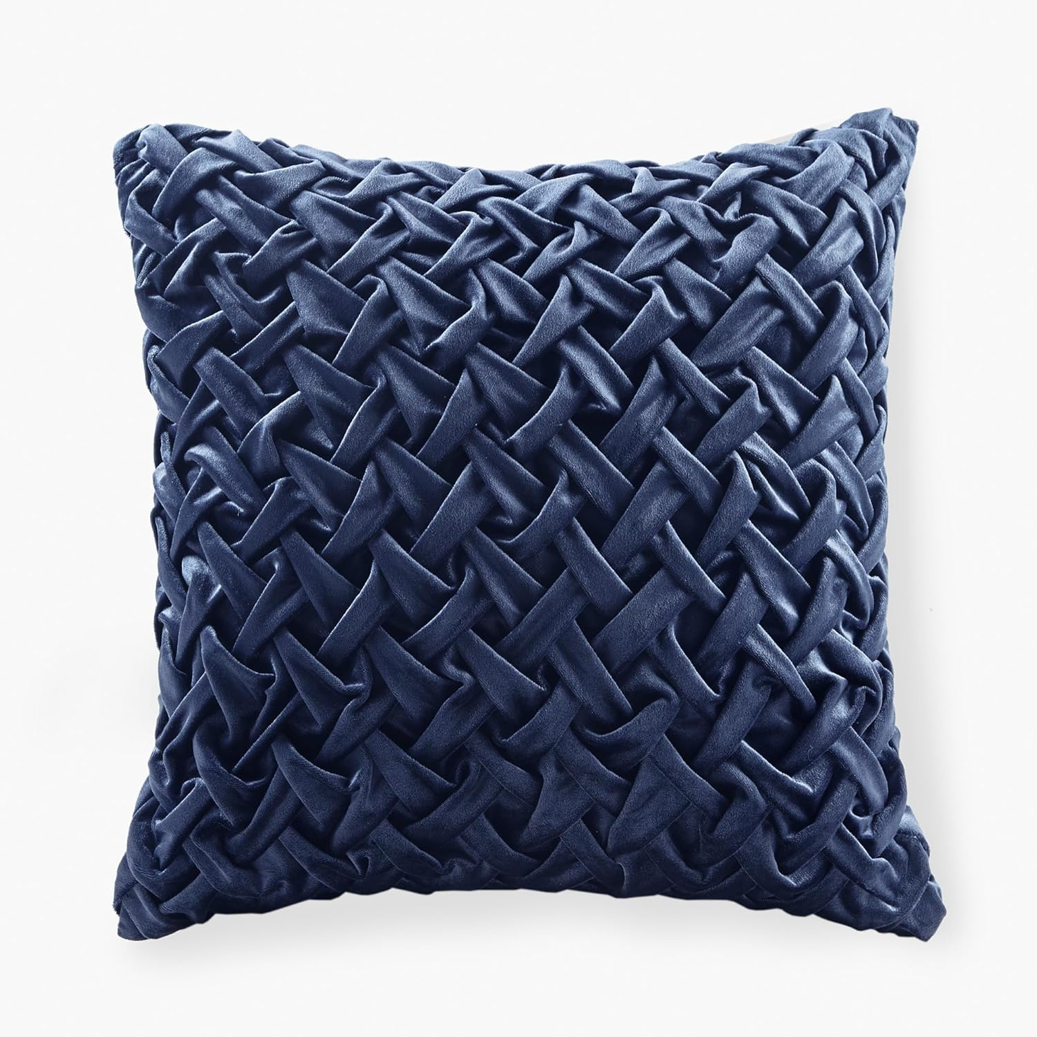 Almohada Decorativa Cuadrada Croscill Classics Winchester en Azul Marino 20x20"