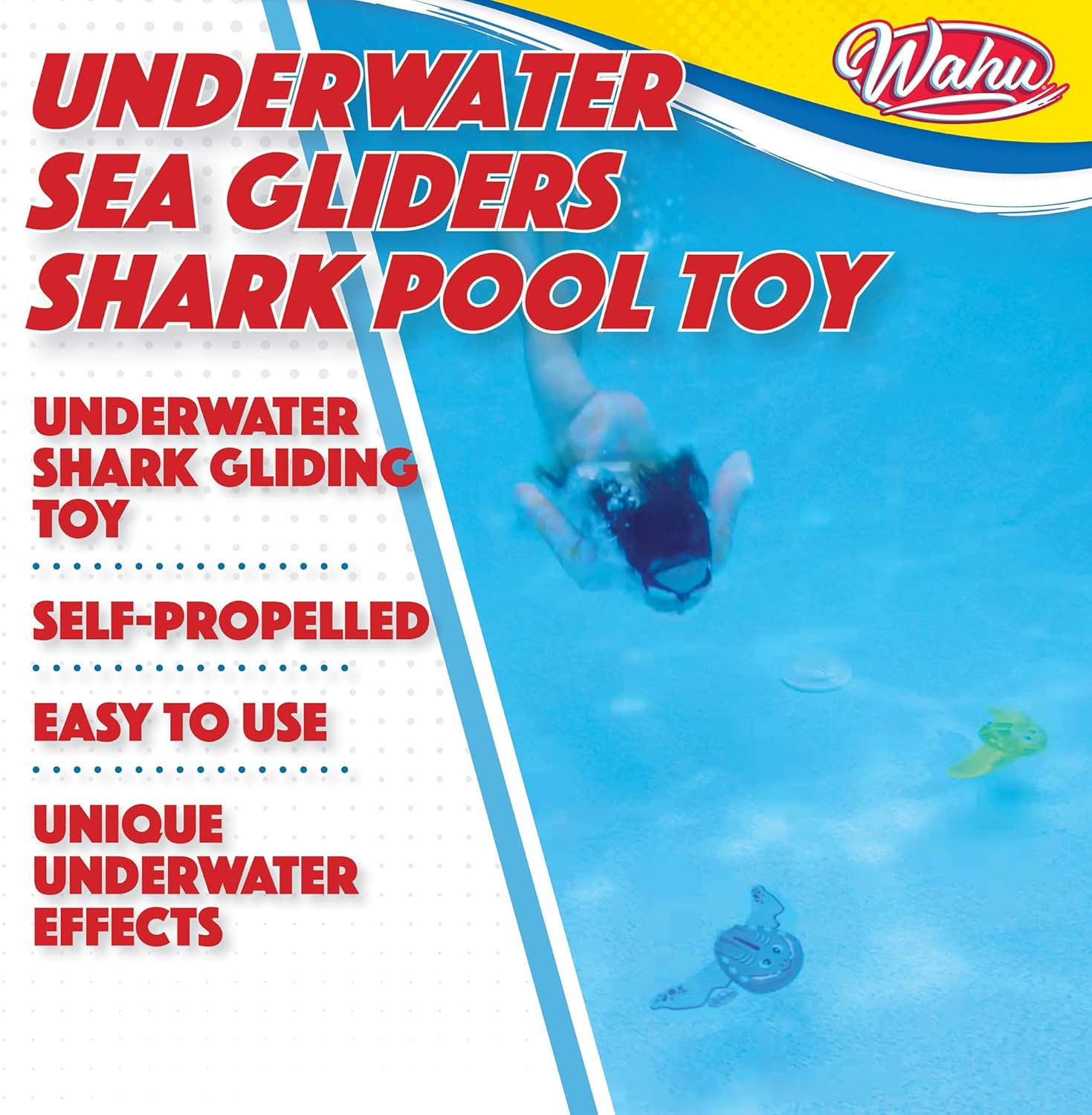 Wahu Sea Gliders Shark - Underwater Self-Propelled Toy