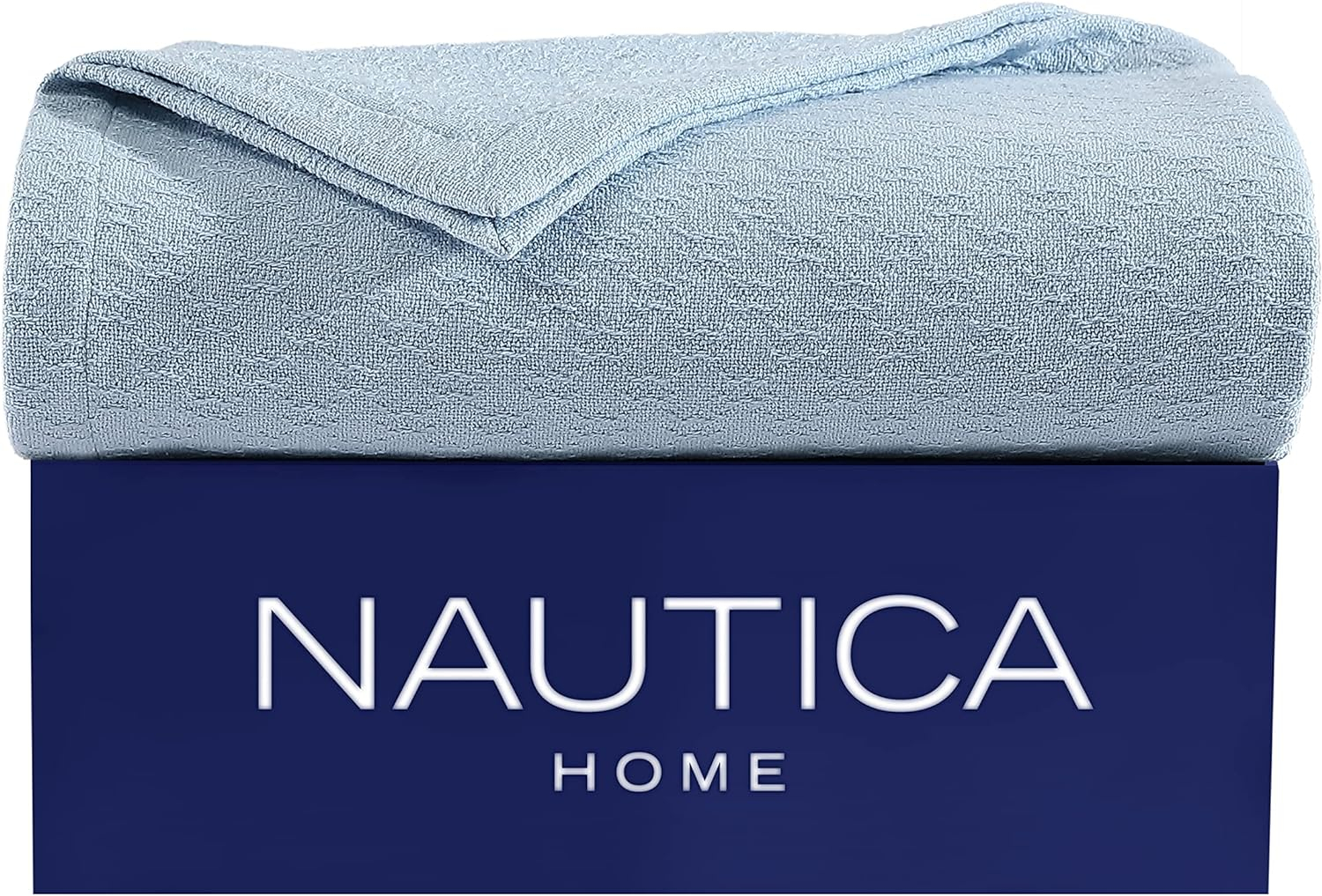 King Size Organic White Cotton Machine Washable Blanket