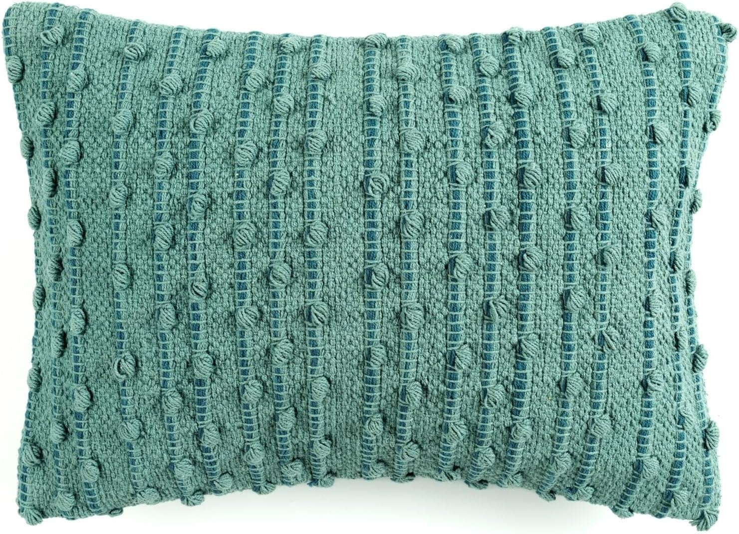 Lush Decor San Woven Decorative Pillow - Oil Blue - Single - 13 x 18