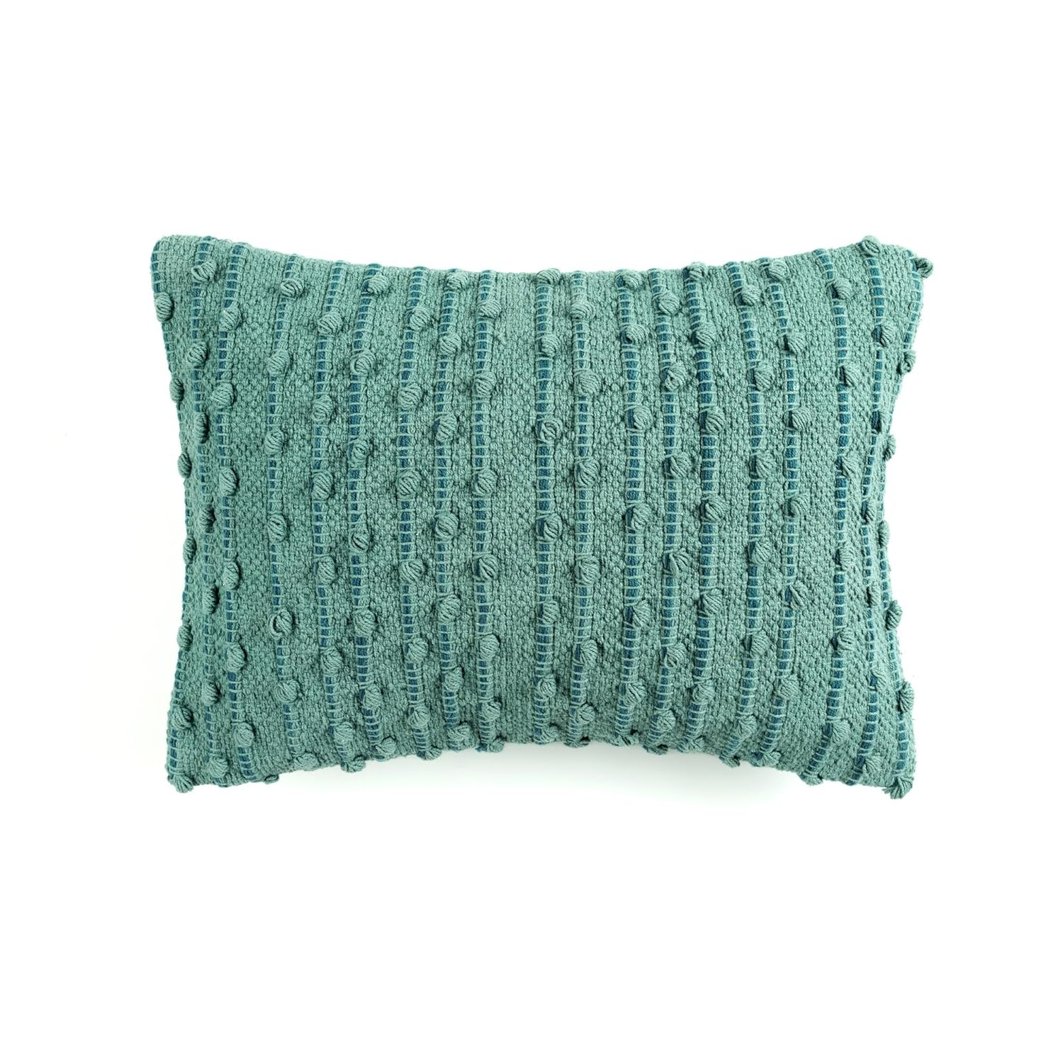 Lush Decor San Woven Decorative Pillow - Oil Blue - Single - 13 x 18