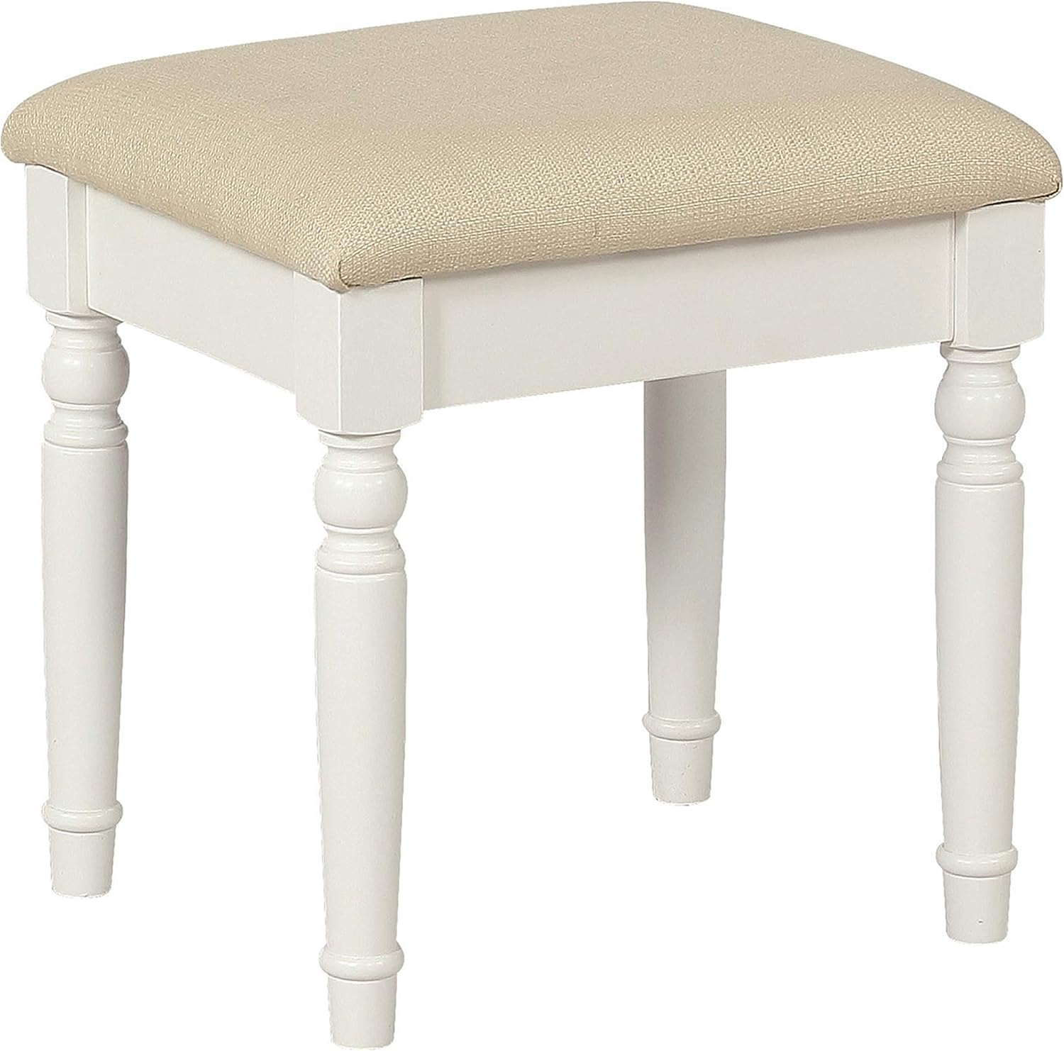 2-piece Vanity Set White and Beige