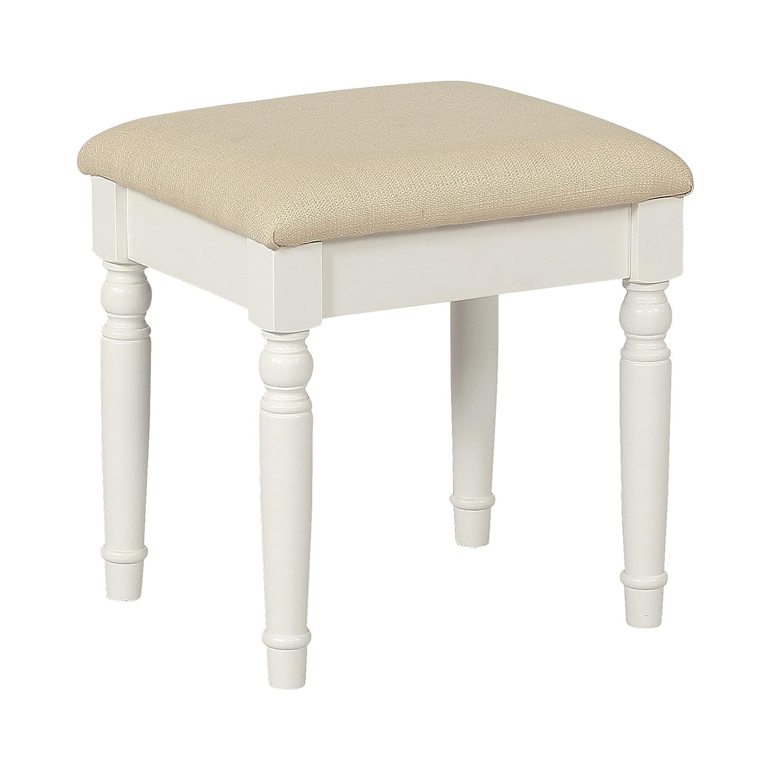 2-piece Vanity Set White and Beige