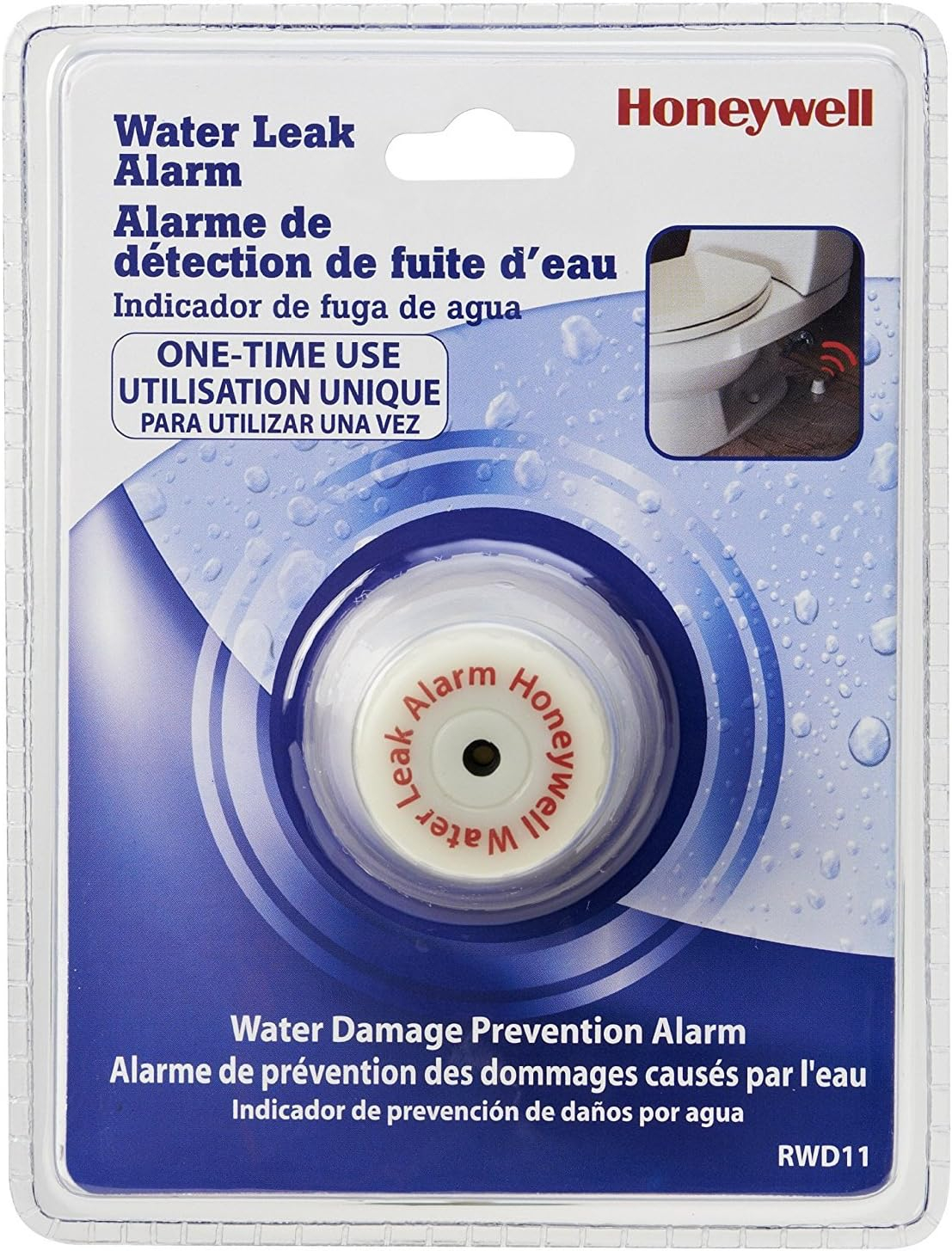 Honeywell Single Use Water Leak Alarm (RWD11/C)