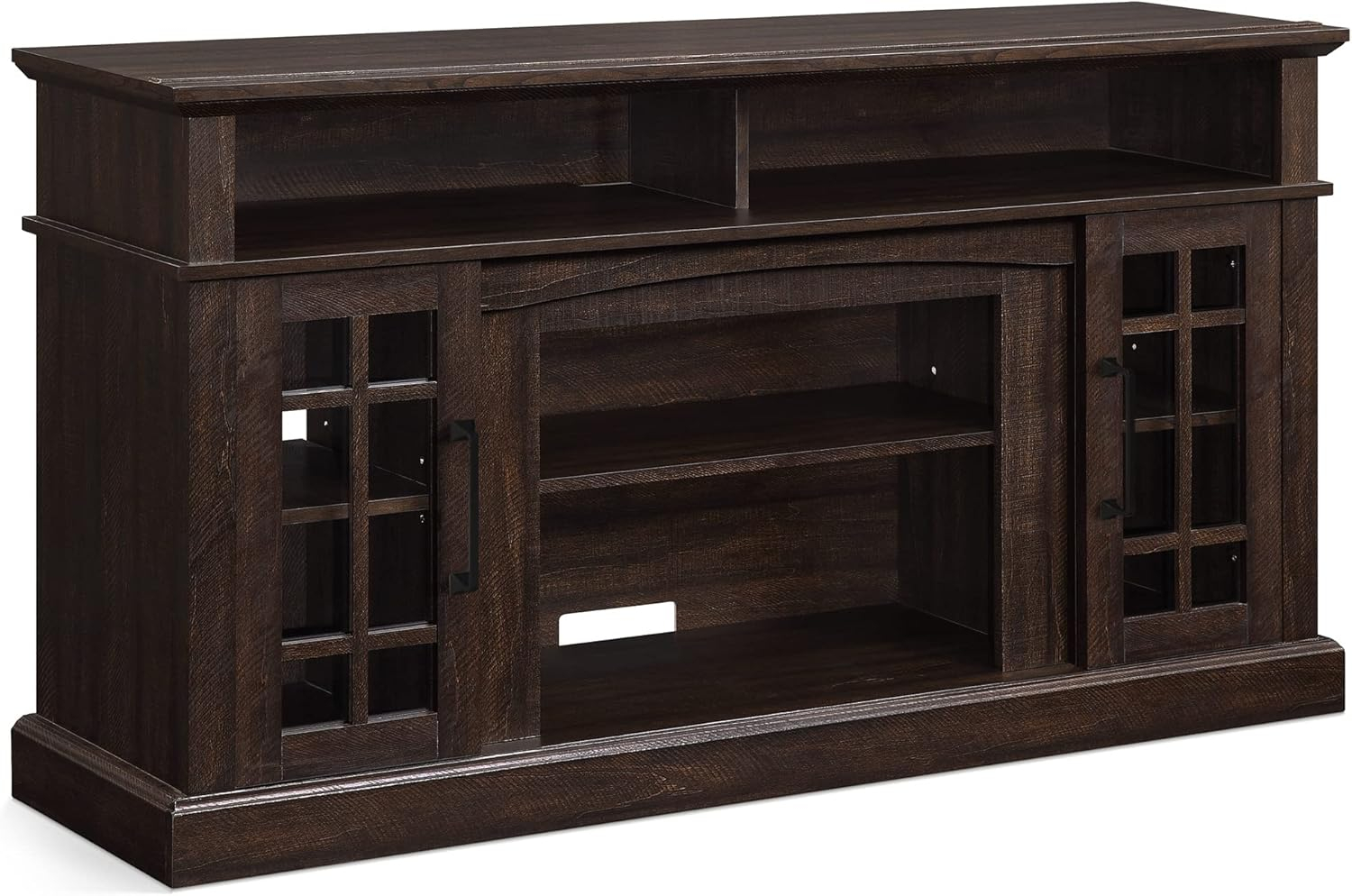 BELLEZE TV Stand Media Entertainment Center - Astorga (Espresso)