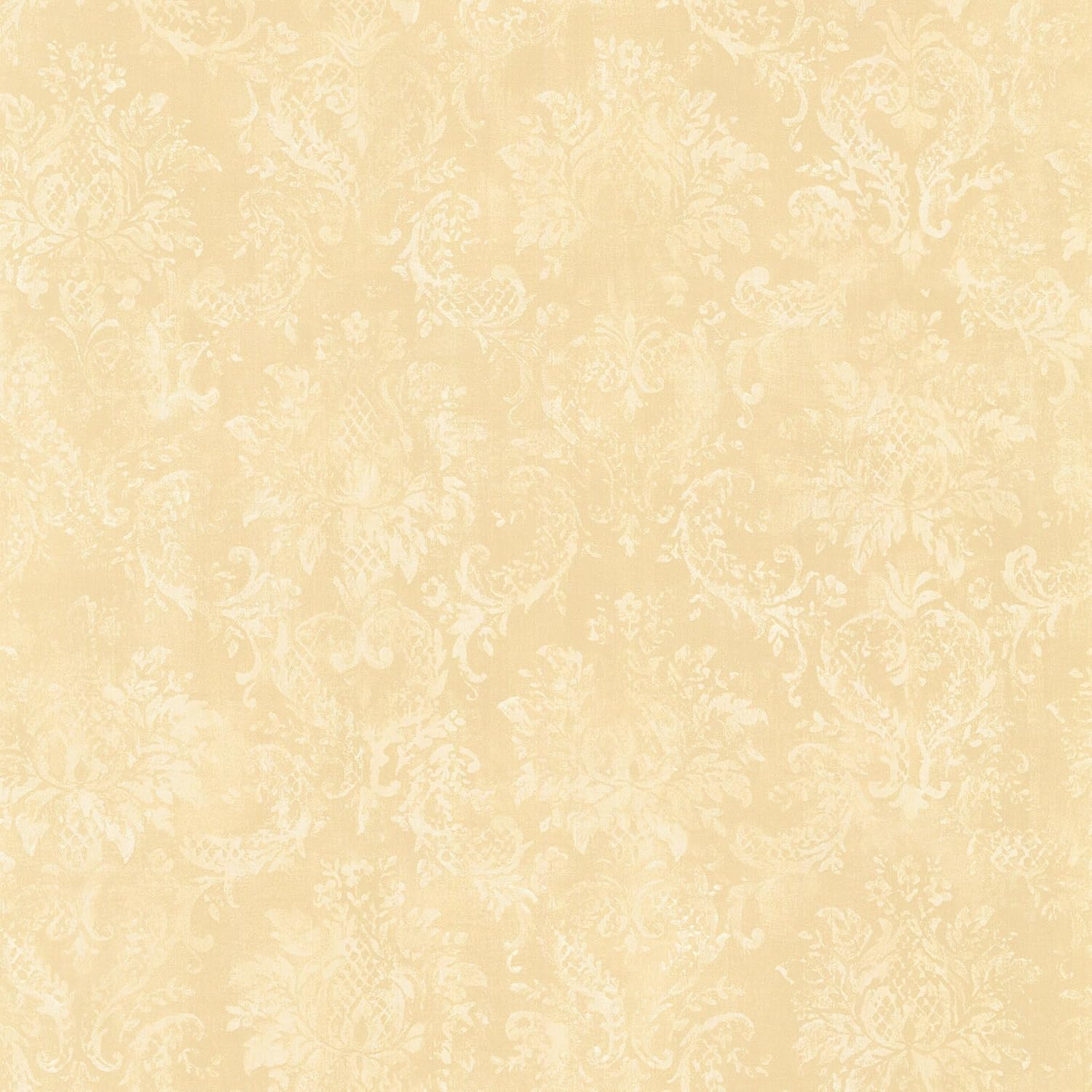 Norwall MP18708wallpaperCanvas Damask Wallpaper Prepasted Wallpaper