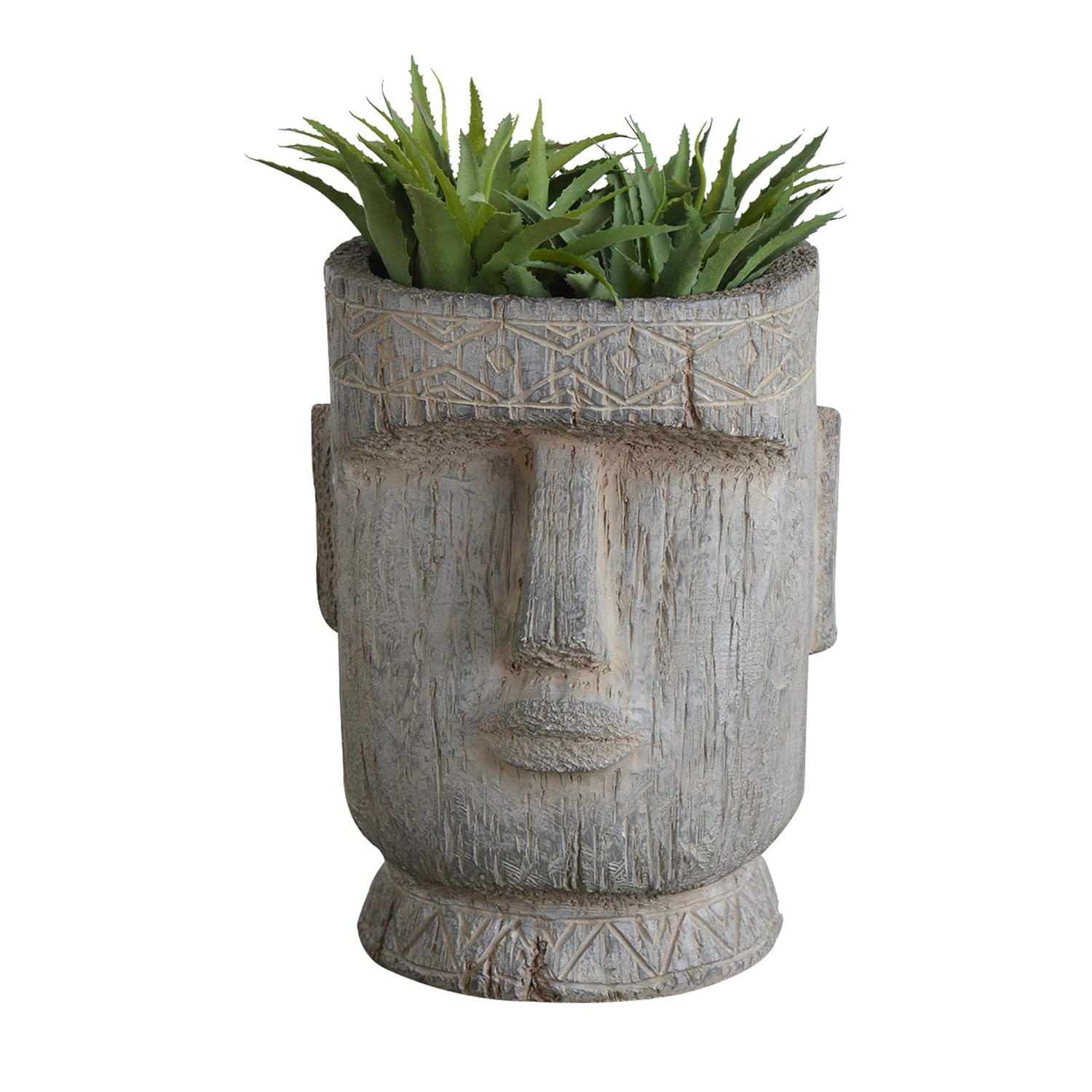 A and B Home A&B Home Rustic Stone Statue Planter
