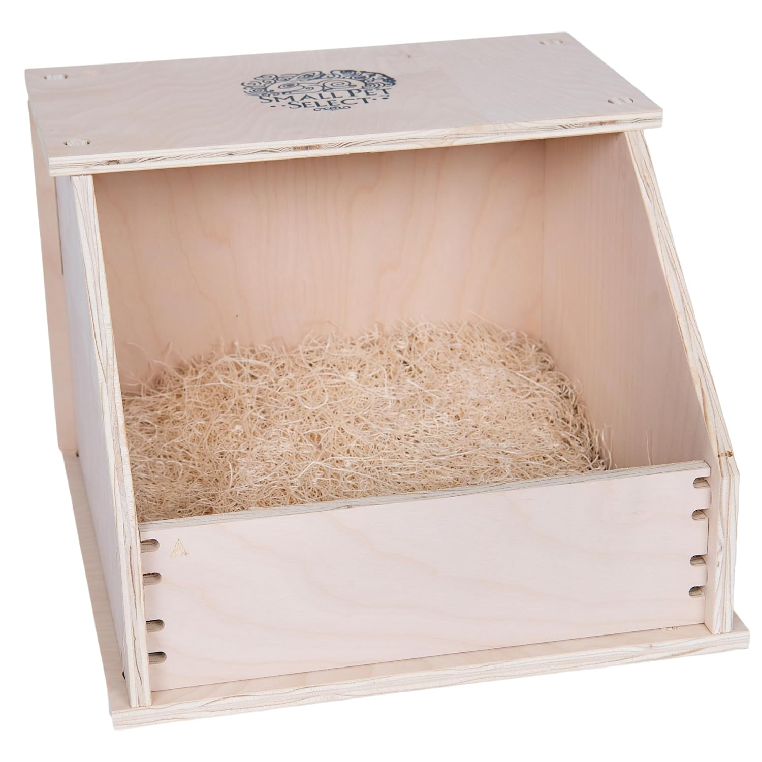 Small Pet Select - Chicken Nesting Box, 15x15x11, for Hens Laying Eggs, Wooden, Chicken Coop Nest Box,