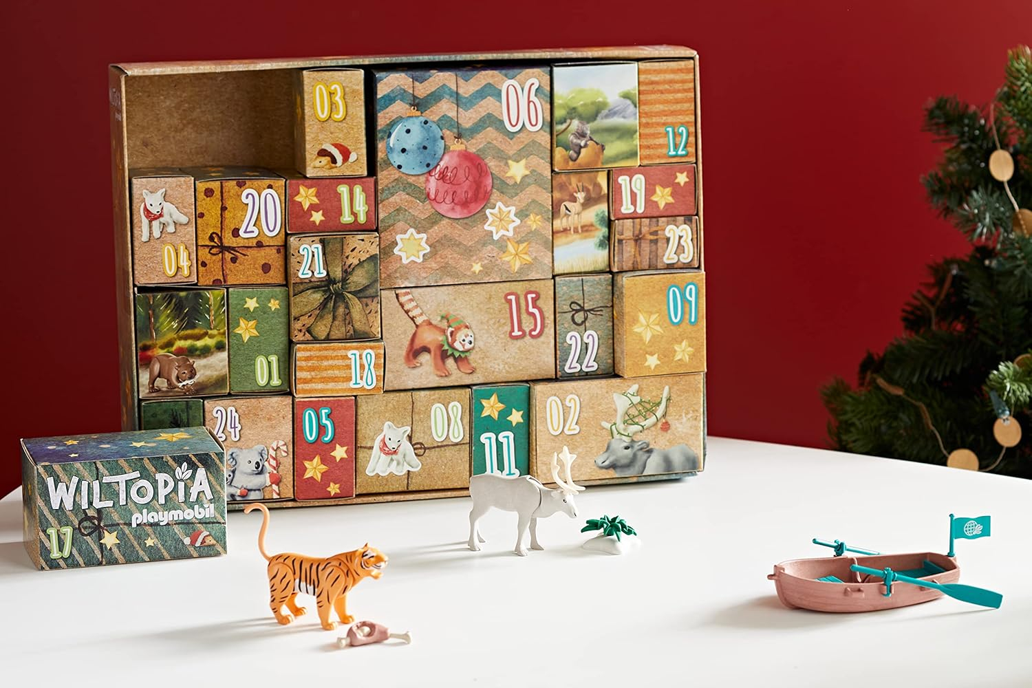Playmobil Wiltopia DIY Advent Calendar Animal Trip around the World 71006 Playset 115pc