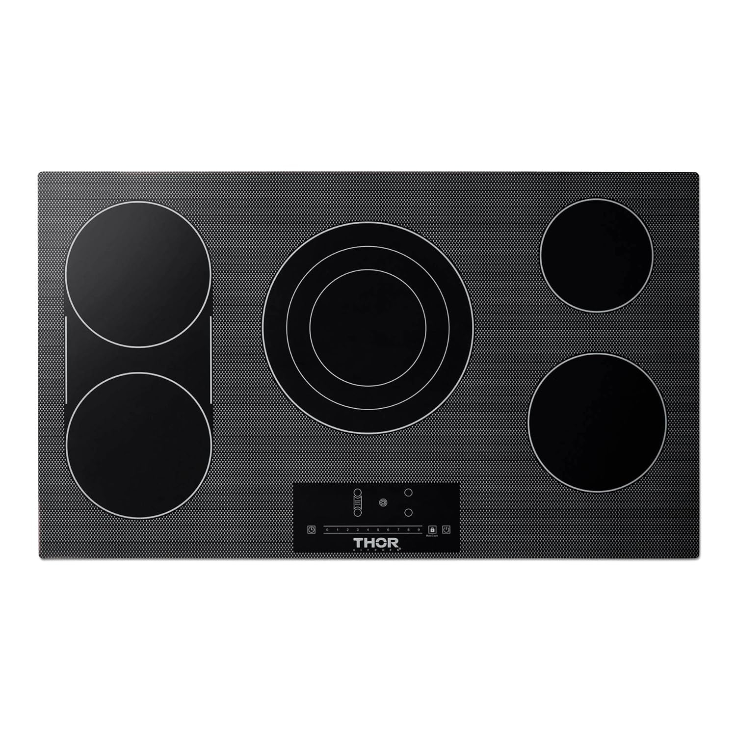 Thor Kitchen Tec36 36" Wide 5 Burner Electric Cooktop - Black