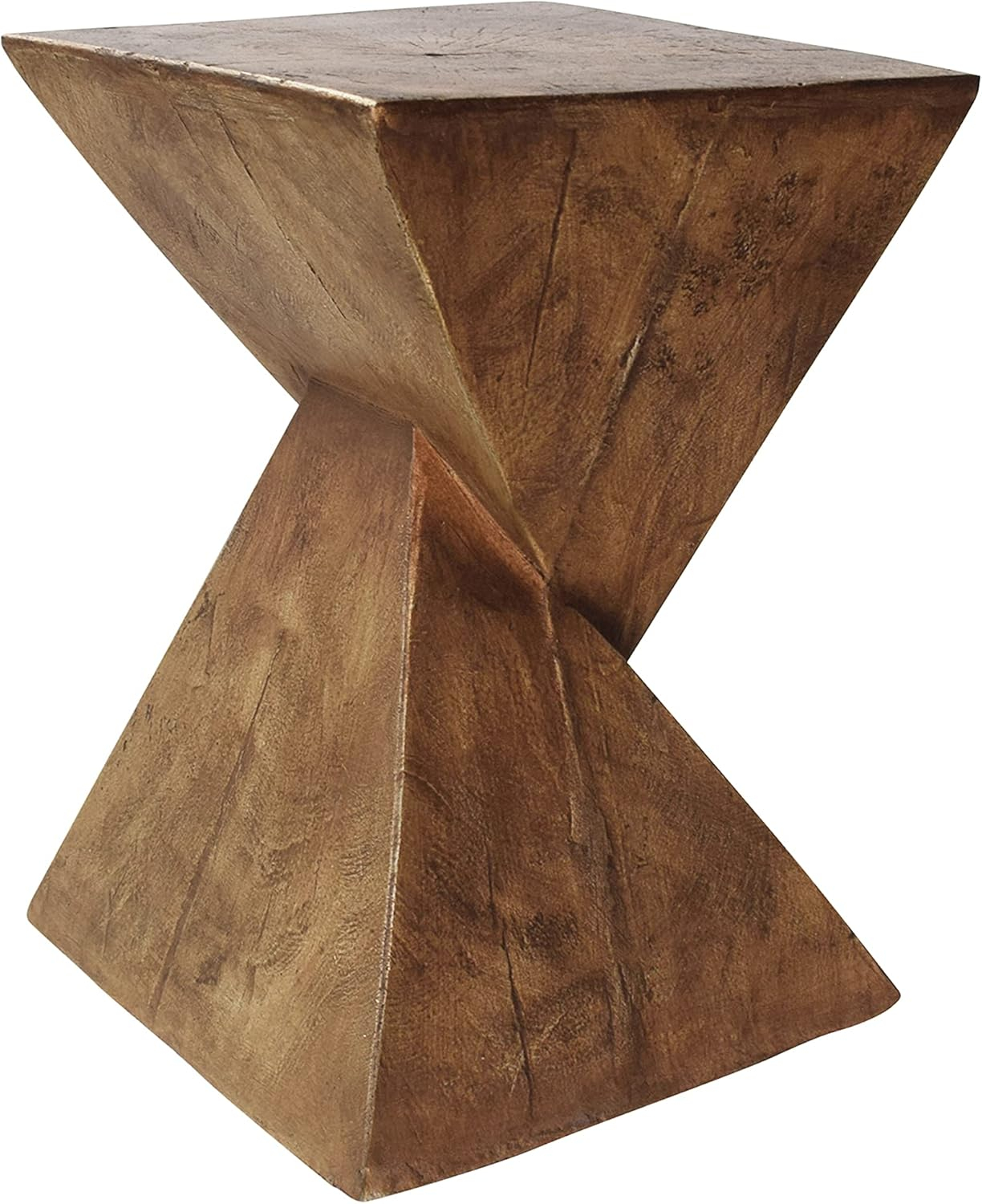 Kajsa Outdoor Light-Weight Concrete Accent Table