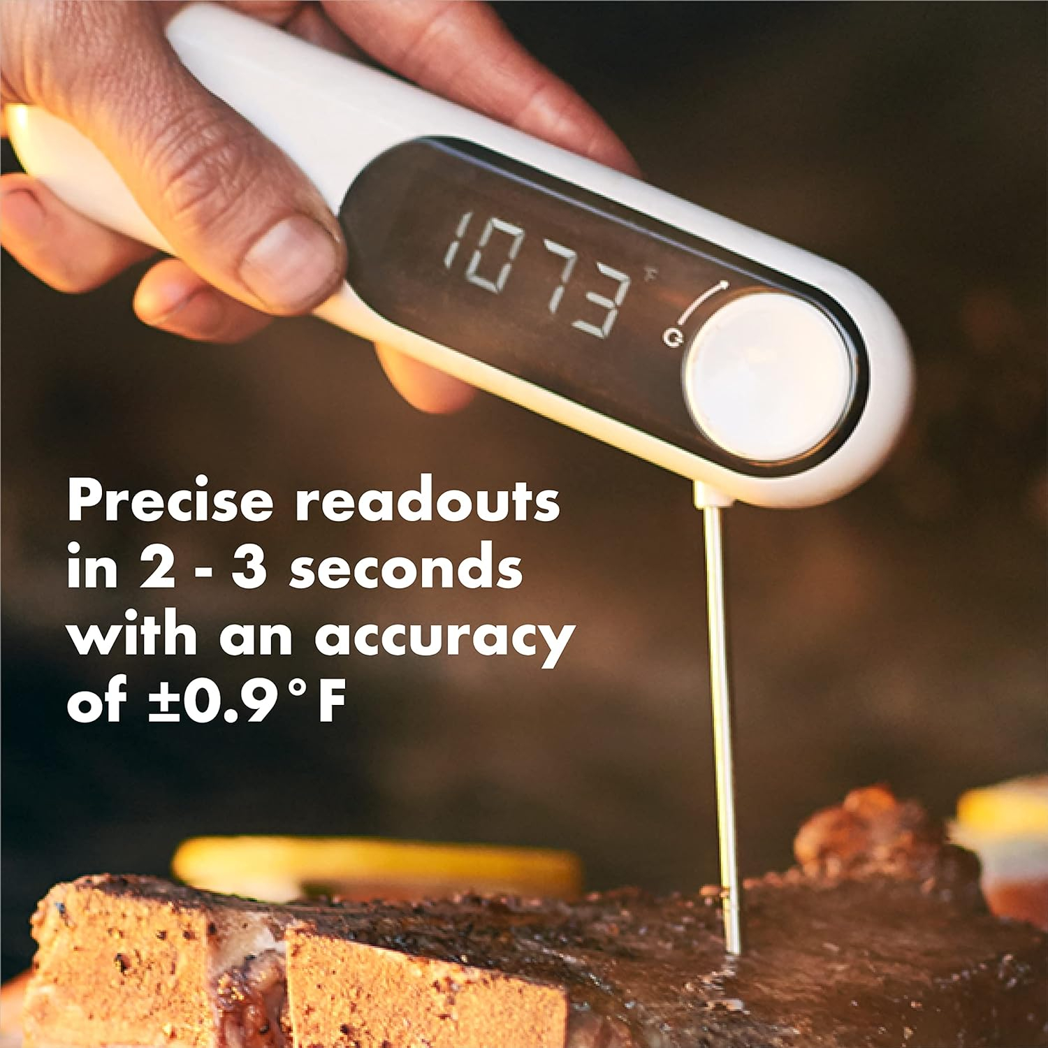 OXO White Digital Thermocouple Meat Thermometer