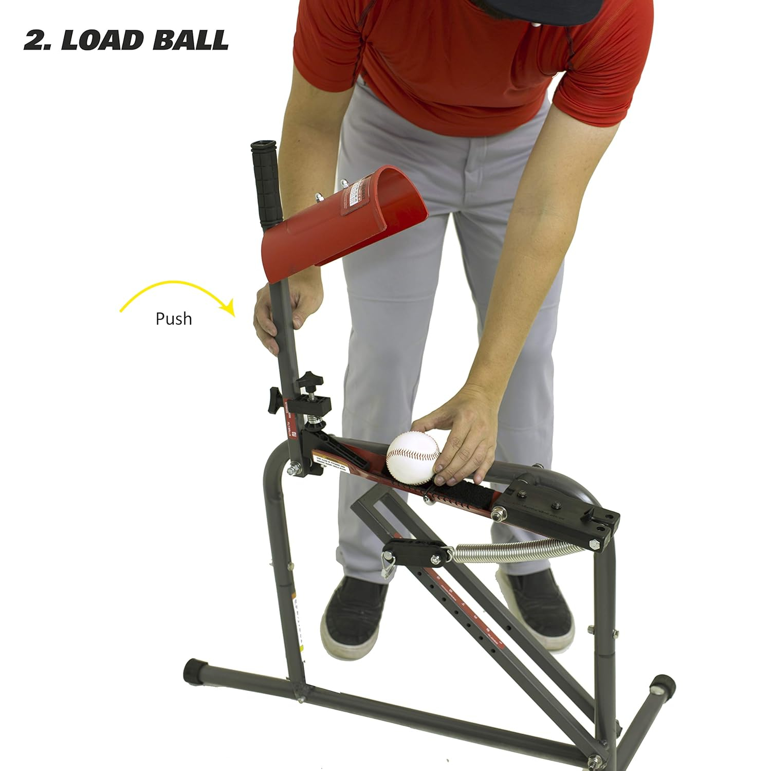 Heater Sports Perfect Pitch 45 MPH Baseball & Softball Pitching Machine