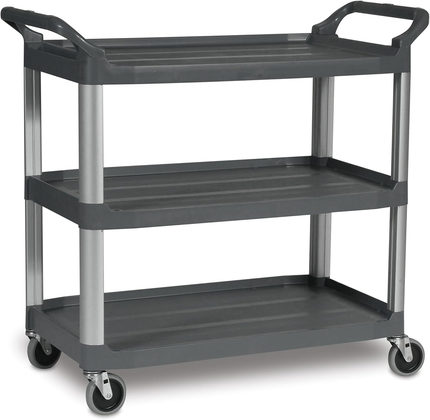 Rubbermaid Commercial Utility Cart,300 lb. Load Cap., PE FG409100GRAY