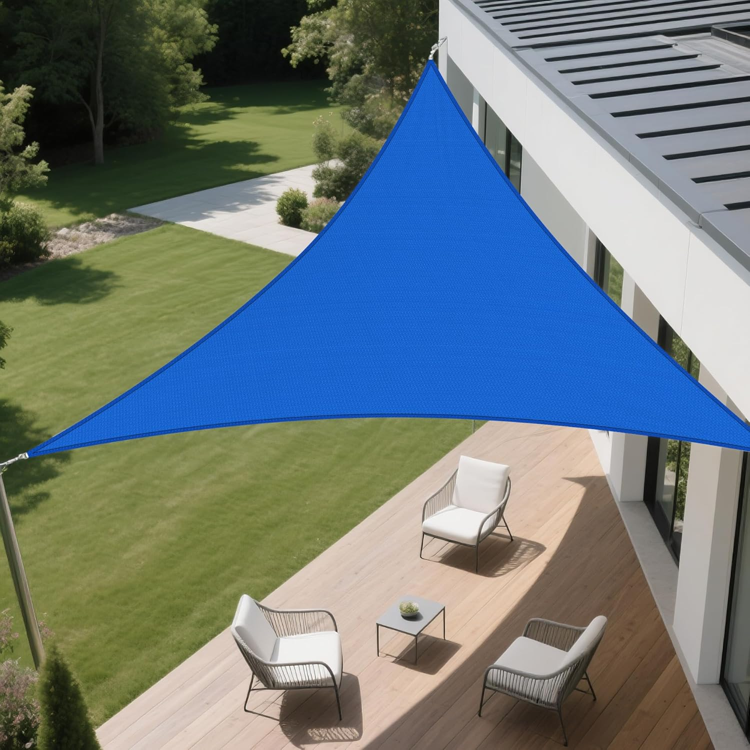 Royal Shade Royal Shade Triangle 200 GSM Sun Shade Sail