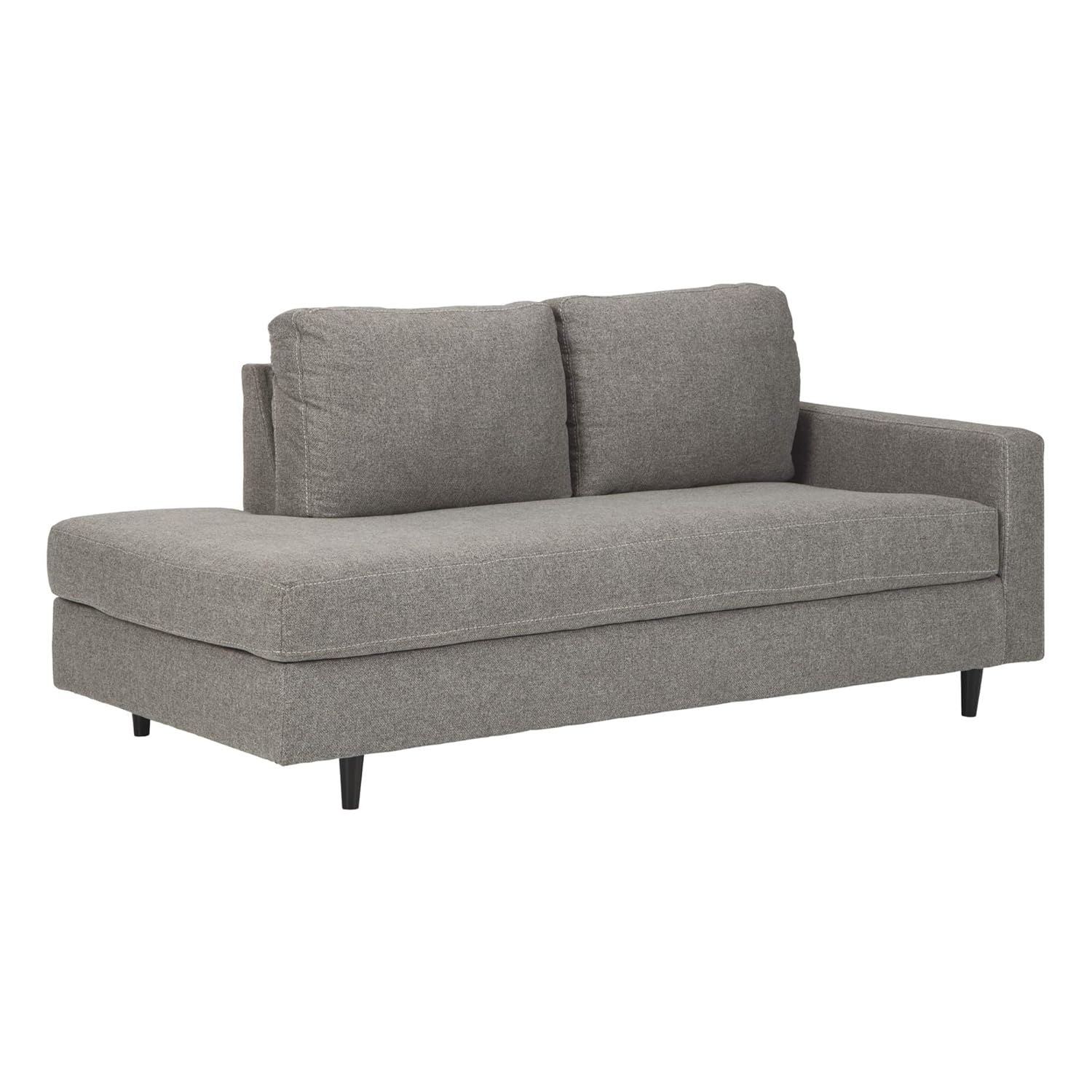 Signature Design by Ashley Lyman Right Arm Corner Chaise in Graphite