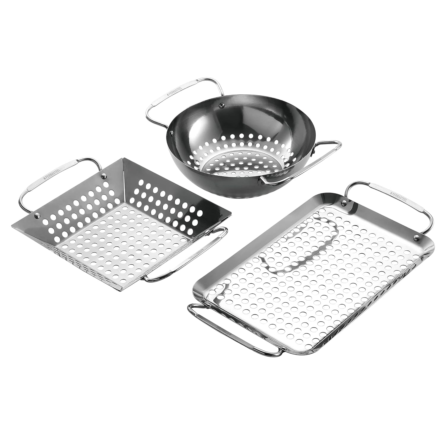 Permasteel Permasteel Heavy Duty Large Grilling Basket