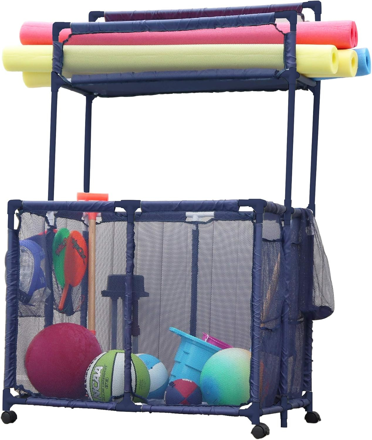 Essentially Yours Essentially Yours 37'' W 0 Gallons Water Resistant Plastic Deck Box with Wheels