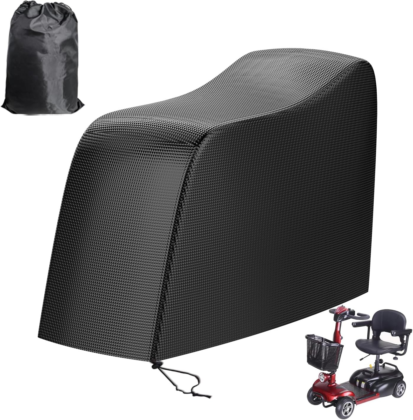 Mobility Scooter Cover,Scooter Storage Cover,Mobility Scooter Covers Waterproof,Electric Scooter Cover,Cover for Mobility Scooter Accessories Protector from Waterproof Sunproof dustproof