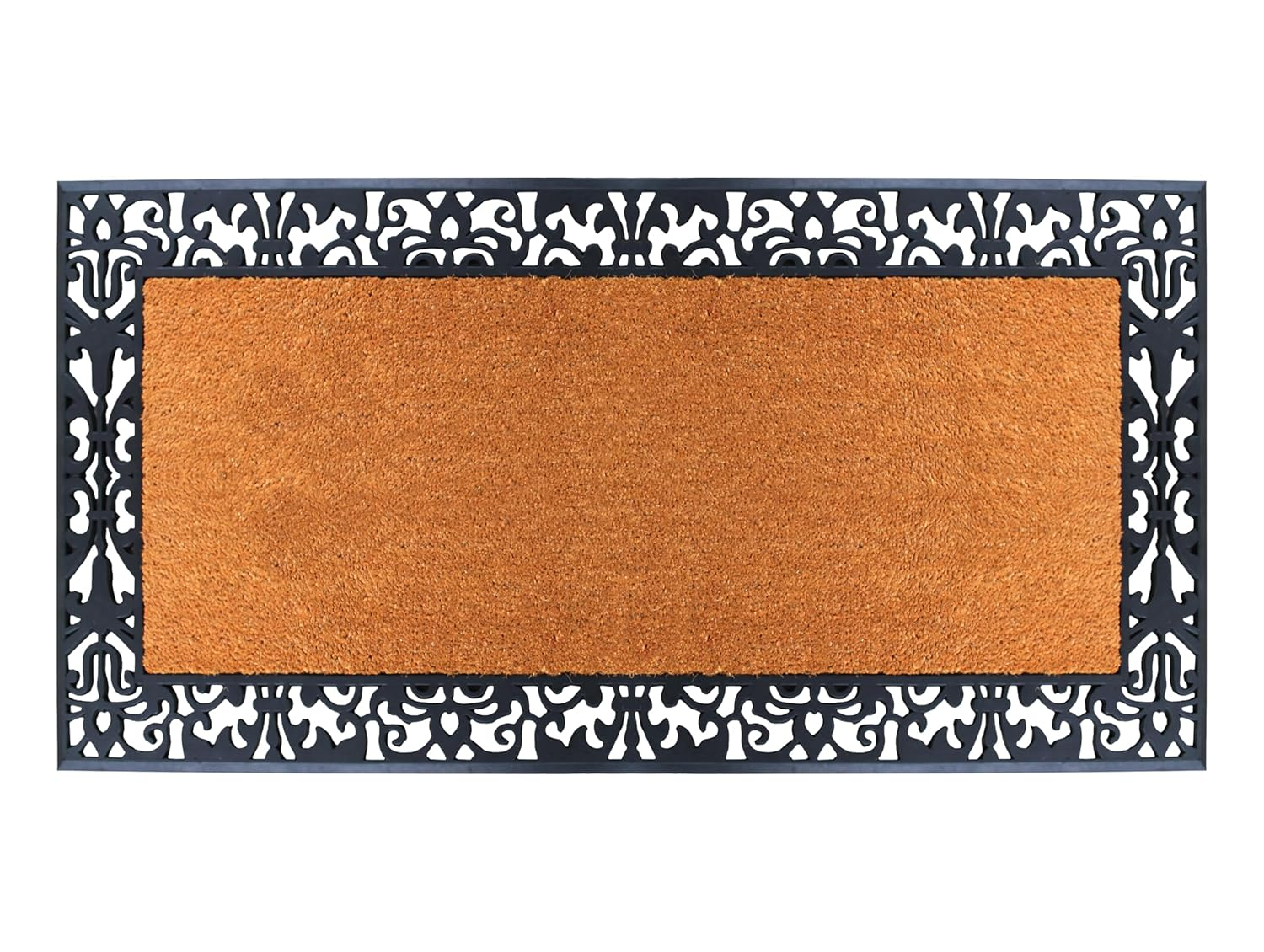 A1HC Entrance Door Mats, 30” x 60”, Durable Large Outdoor Rug, Non-Slip Welcome Doormat, Rubber Backed Low-Profile Heavy Duty Door Mat, Indoor Outdoor for Front Door, High Traffic Areas