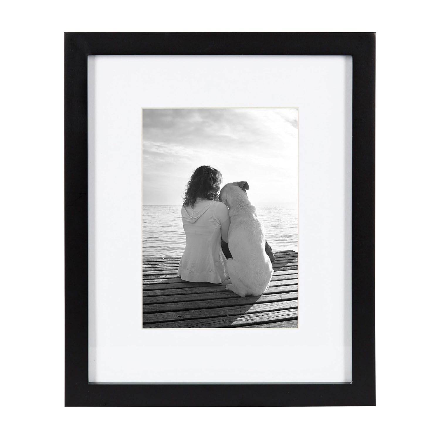 DesignOvation 8 x 10 Satin Picture Frame 4 Count