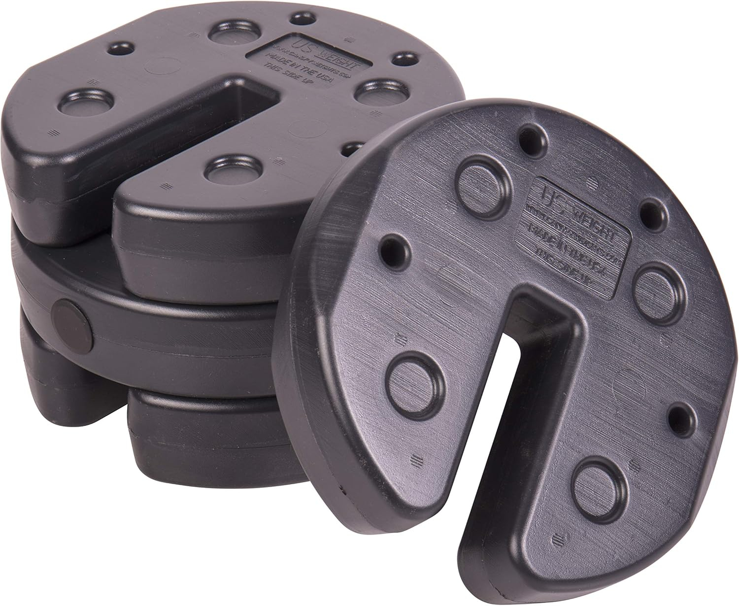 US Weight 20lb Canopy Weight Set for Securing Canopies, Tents, and Umbrellas at Outside Events