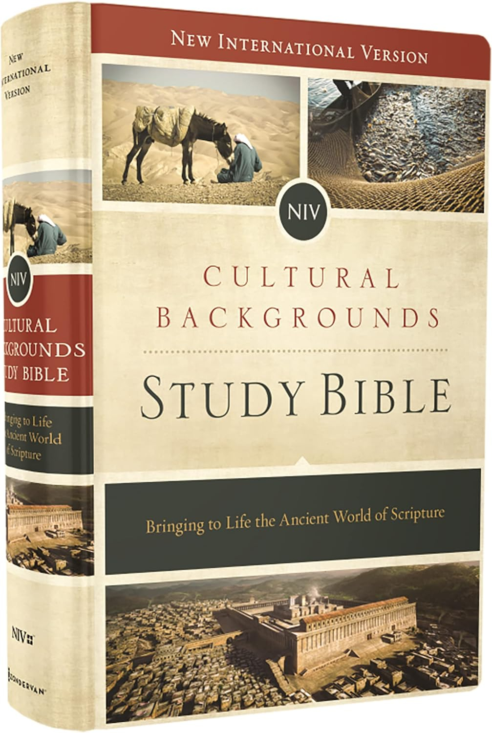 Cultural Backgrounds Study Bible-NIV - by  Zondervan (Hardcover)