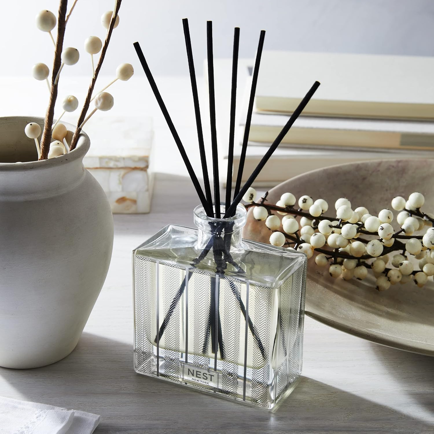 Nest Fragrances Reed Diffuser - Blue Cypress & Snow