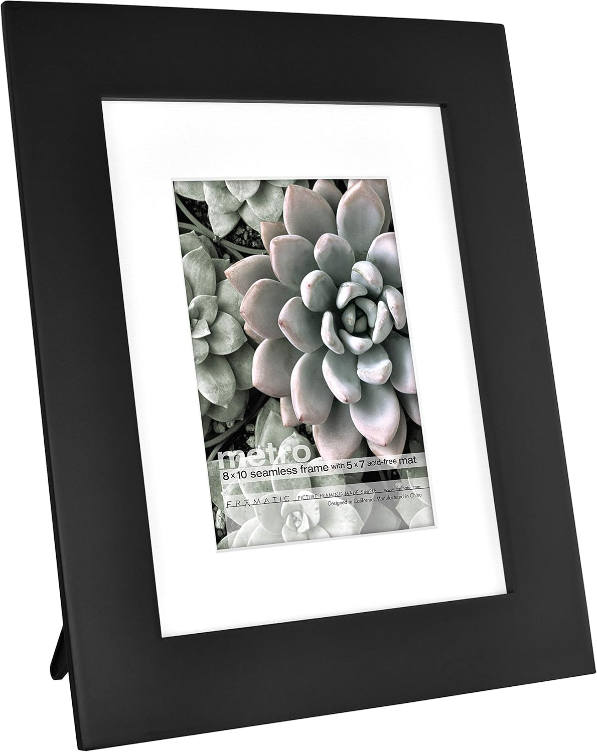 Framatic by MCS Matte Picture Frame with Mat
