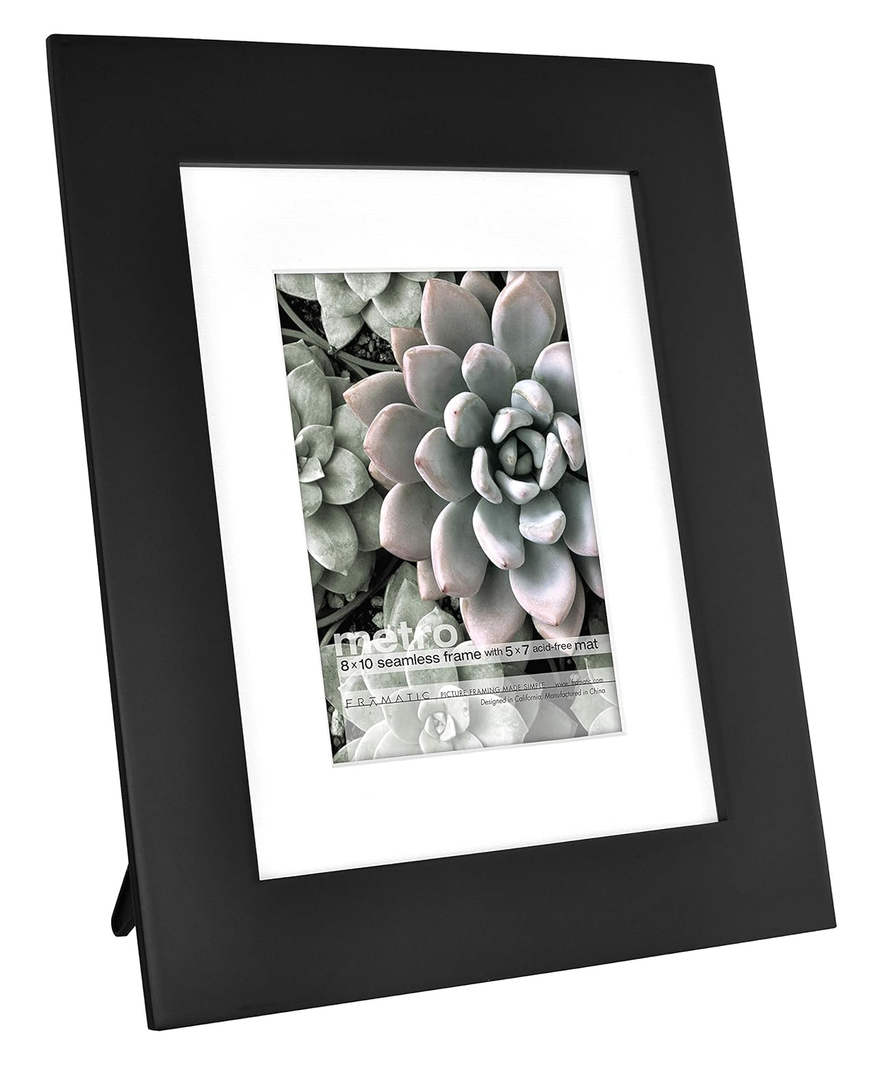 Framatic by MCS Matte Picture Frame with Mat