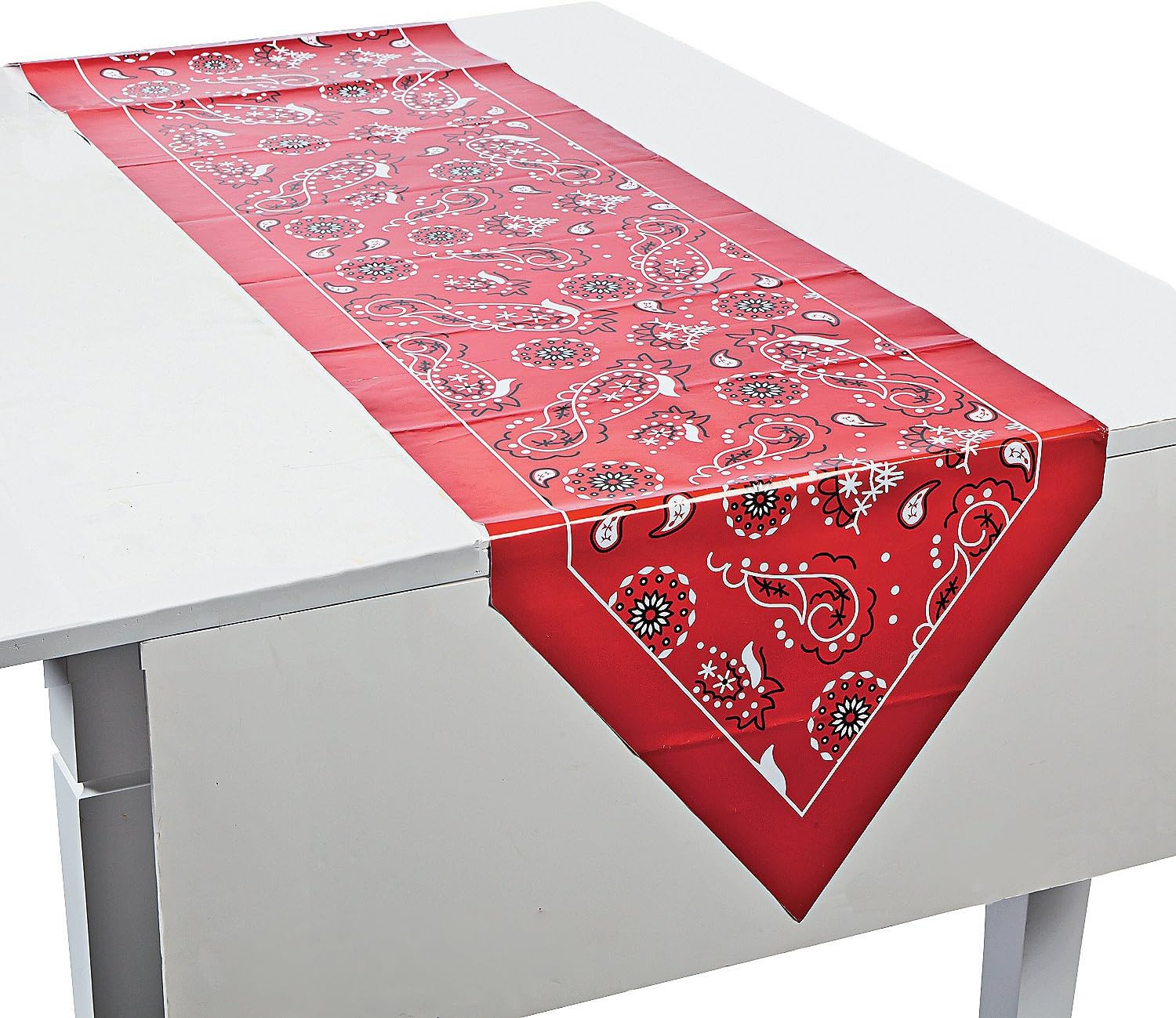 Red Bandana Table Runner