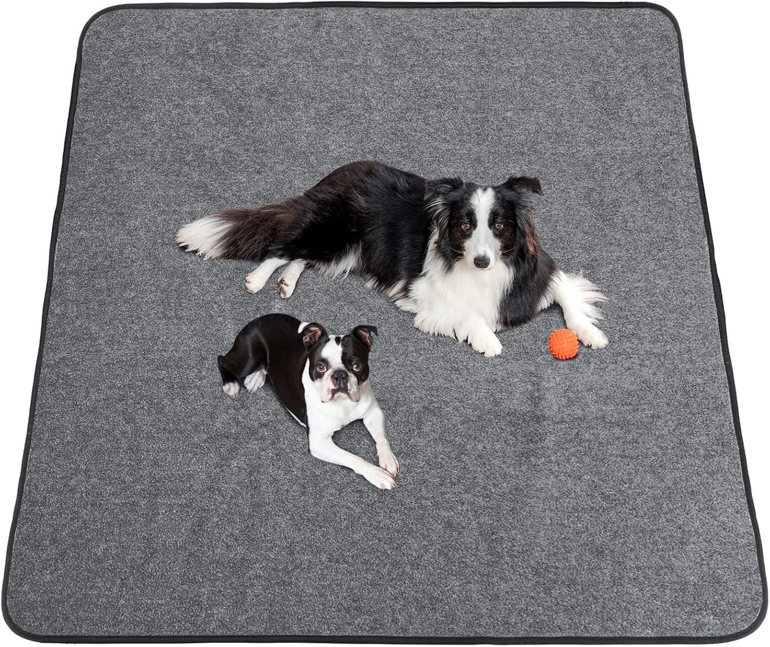 Washable Dog Pee Pad Extra Large 72"x72"/65"x48" Reusable Whelping Pads, Waterproof Dog Mat Non-Slip Puppy Potty Training Pad Playpen Mat for Dogs, Guinea Pigs, Rabbits