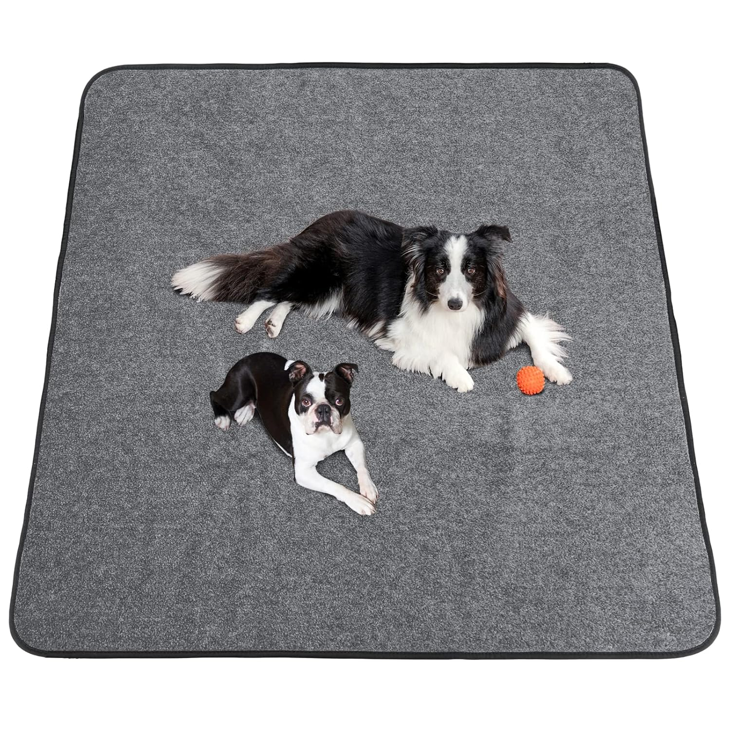 Washable Dog Pee Pad Extra Large 72"x72"/65"x48" Reusable Whelping Pads, Waterproof Dog Mat Non-Slip Puppy Potty Training Pad Playpen Mat for Dogs, Guinea Pigs, Rabbits