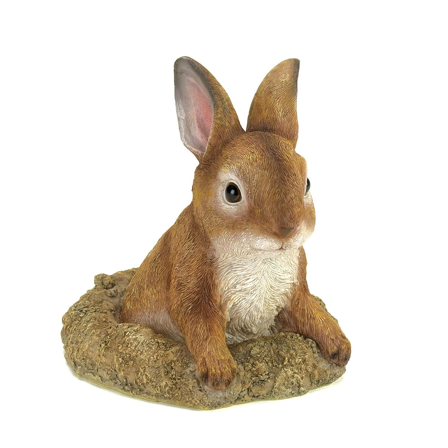 Summerfield Terrace 6.25” Curious Bunny Garden Statue