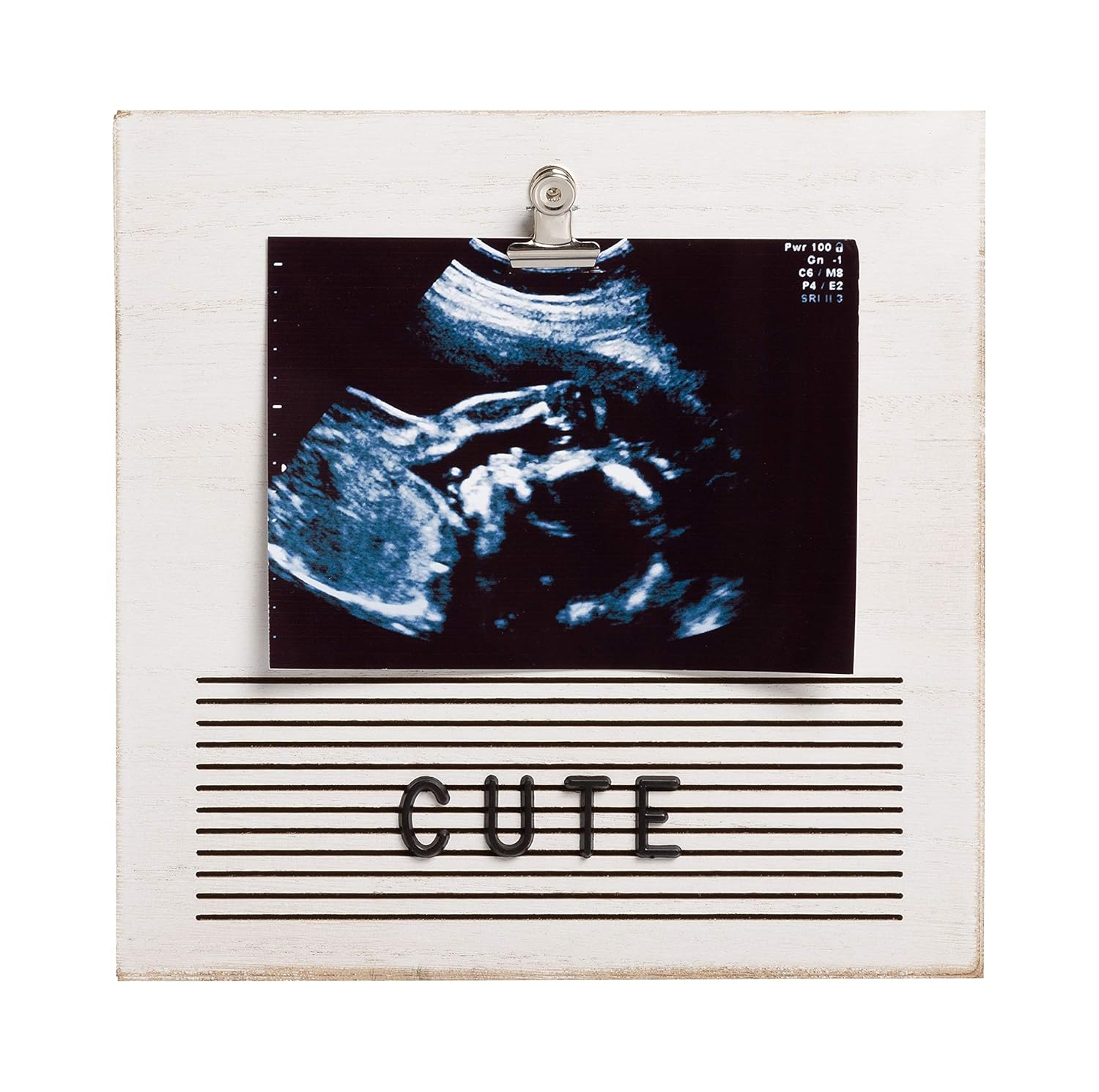 LETTERBOARD SONOGRAM Frame by Pearhead - 3x4