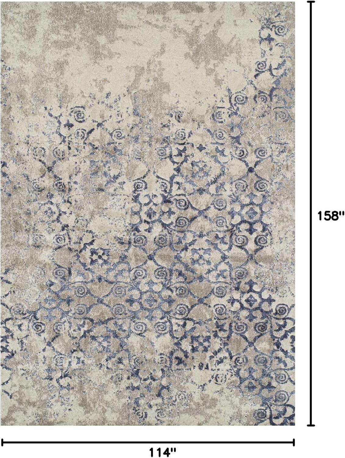 Dalyn Rugs Antigua Rug, 3'3" x 5'3", Linen