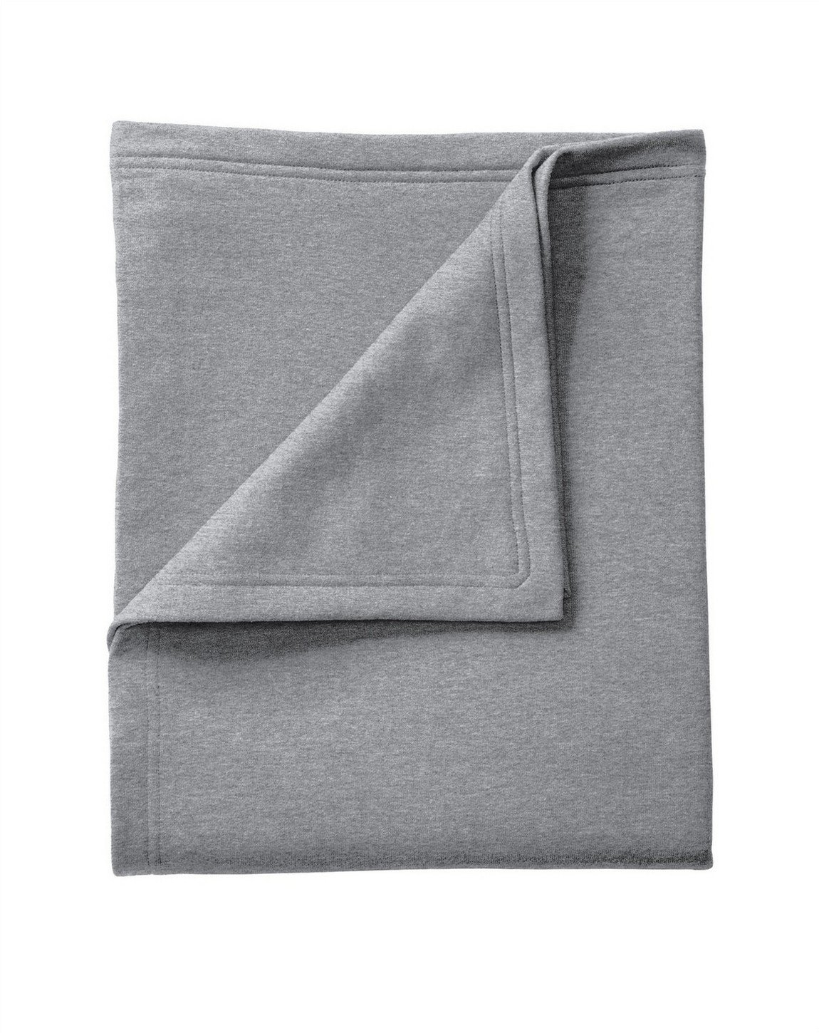 Port & Company Core Fleece Sweatshirt Blanket Bp78 - Athletic Heather - One Size