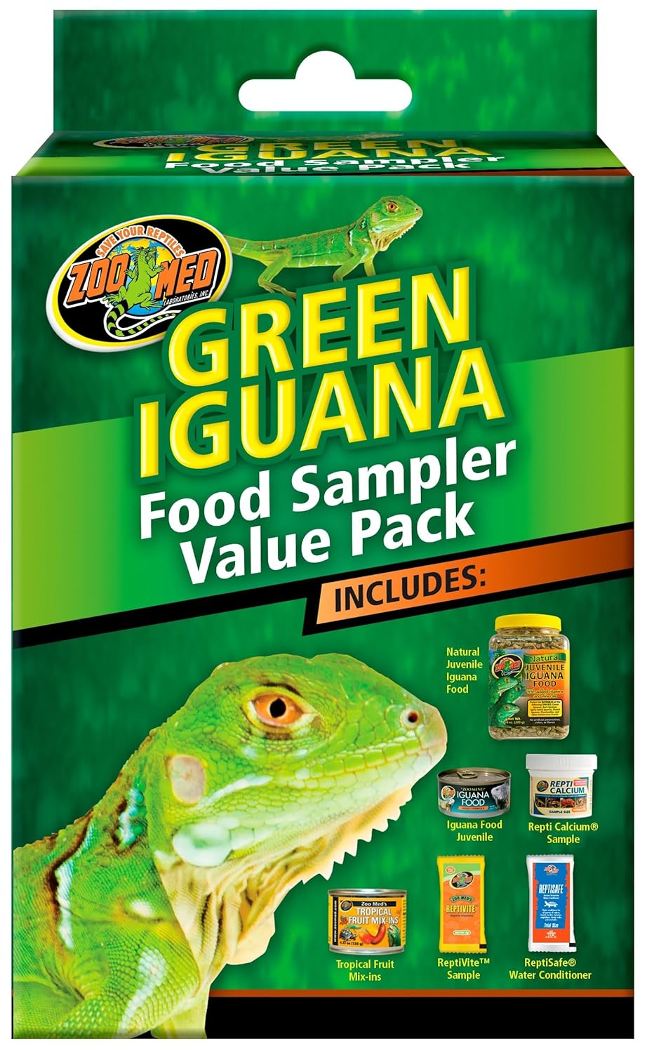 Zoo Med Green Iguana Foods Sampler Value Pack - 1 count
