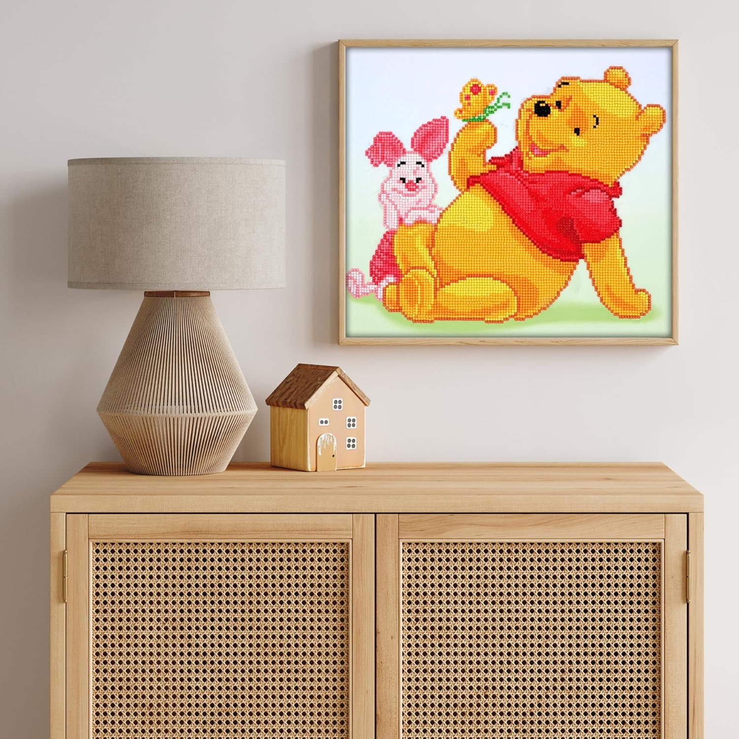 Diamond Painting Kit Intermed Pooh and Piglet
